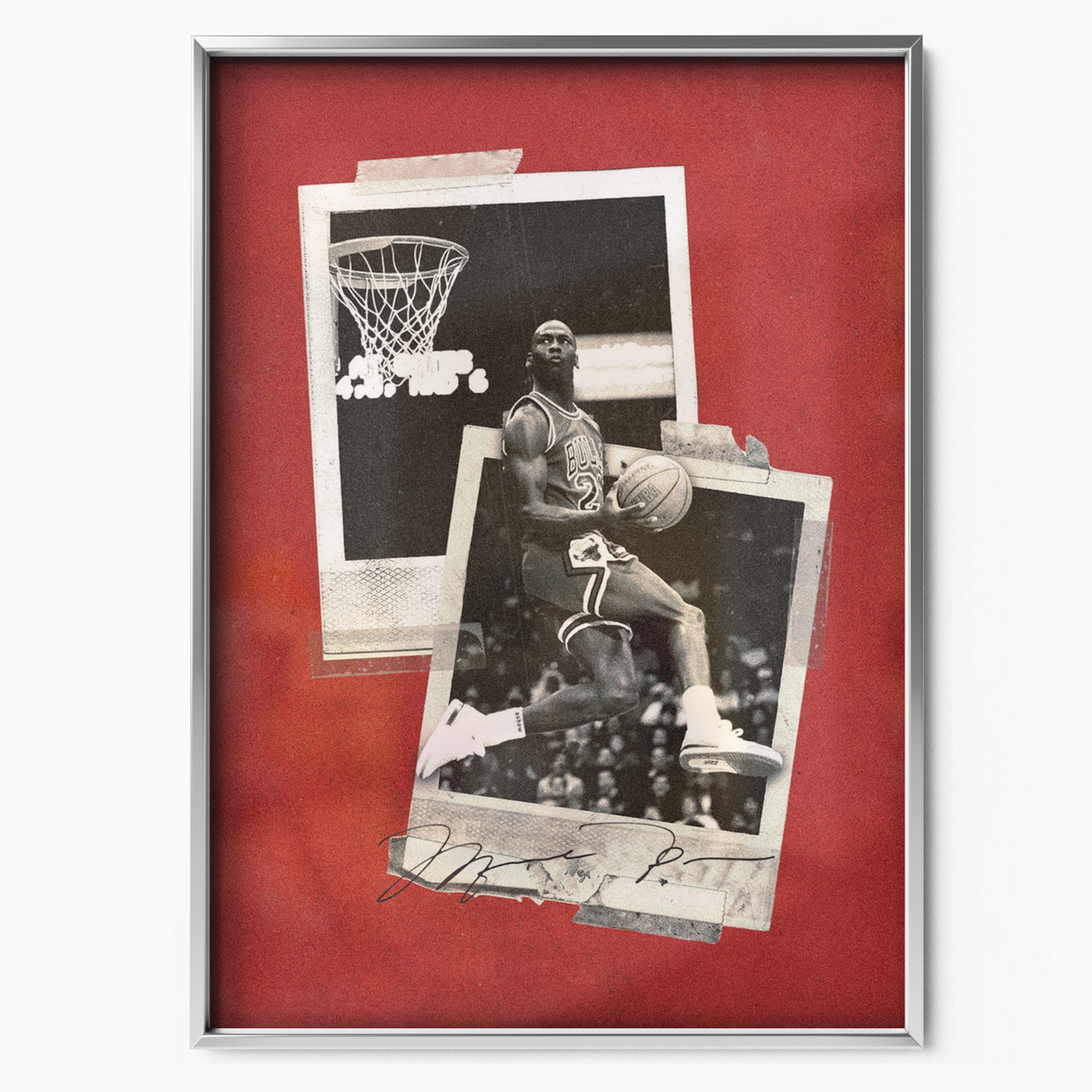 Basketball Polaroid Dunk
