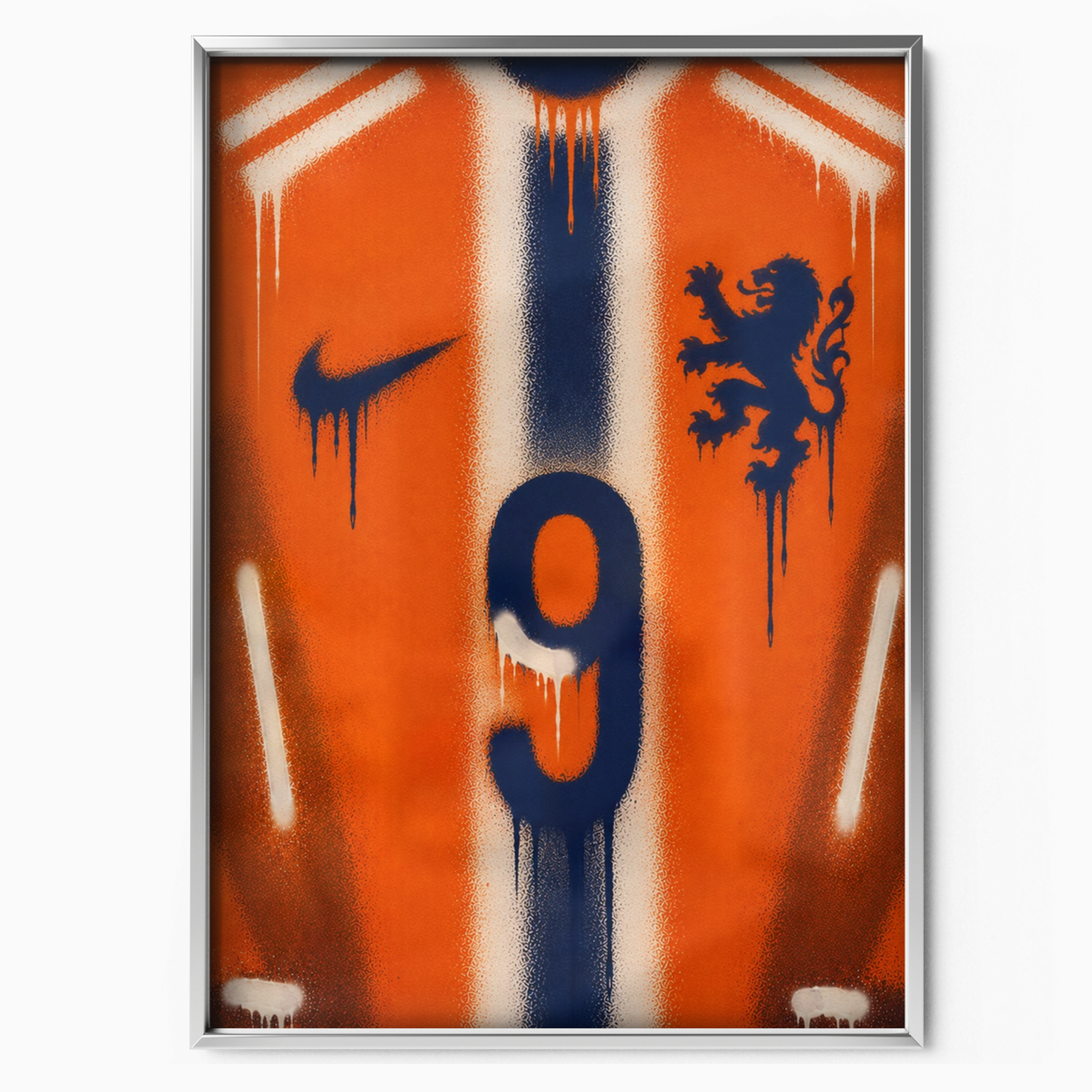 Netherlands National Team - Jersey Art Poster