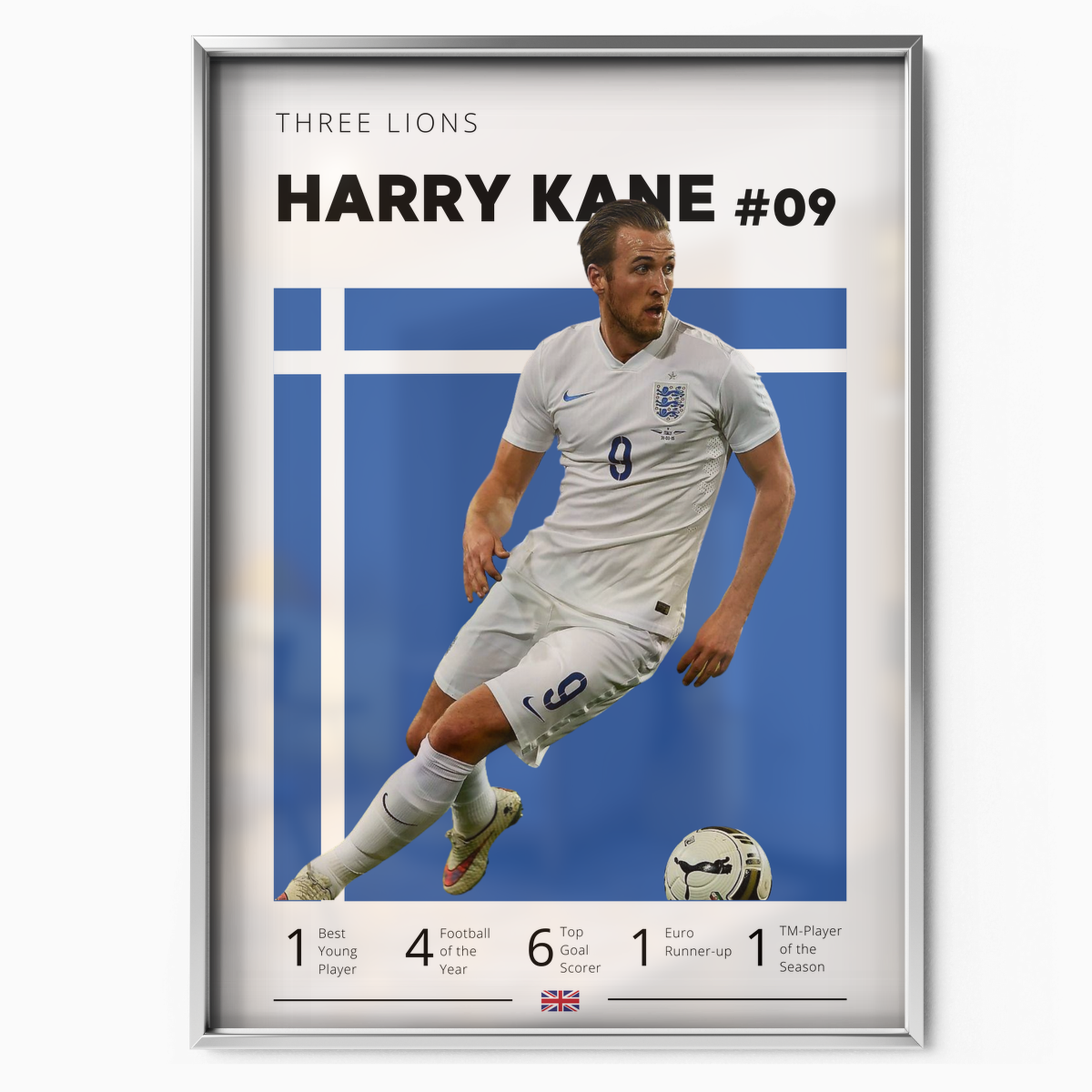 Harry Kane Three Lions
