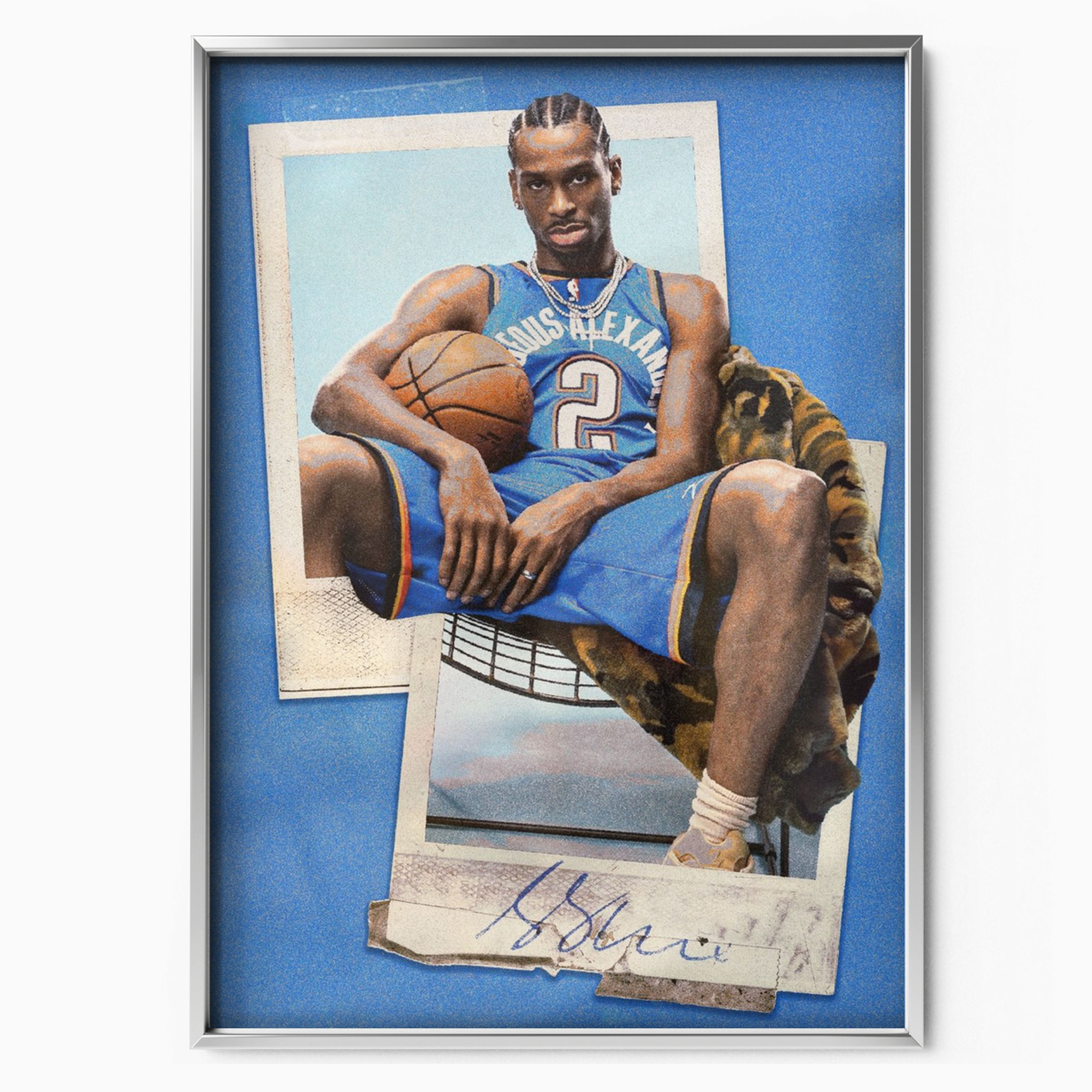 Shai Gilgeous Alexander Okc Thunder Polaroid
