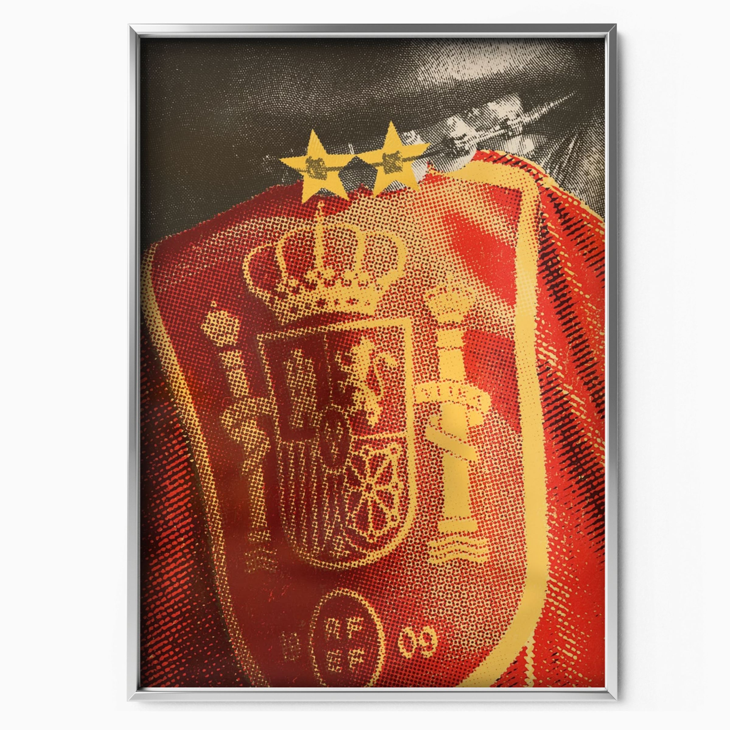 Spain National Team - Crest Close-Up Poster