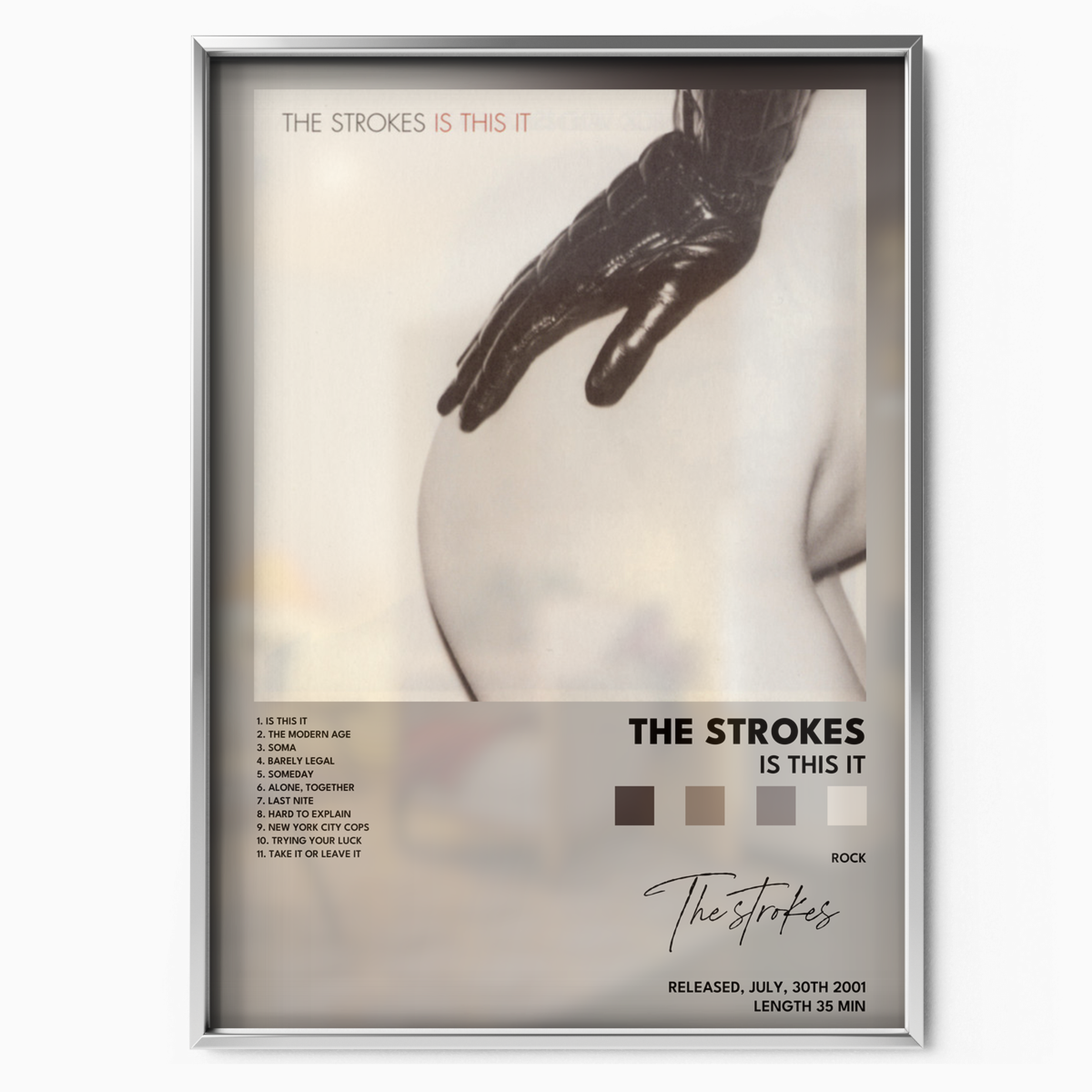 the strokes Is This It poster