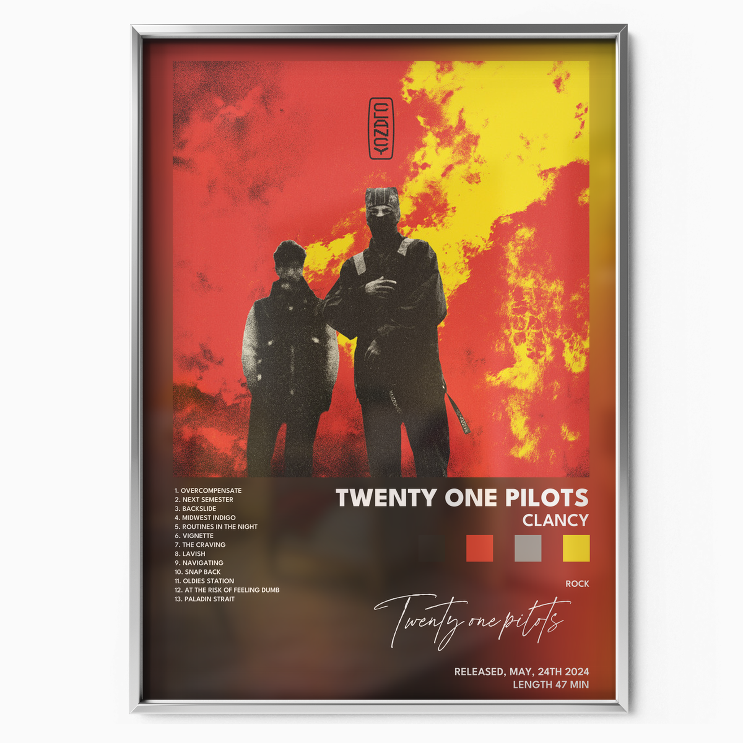 twenty one pilots Clancy poster