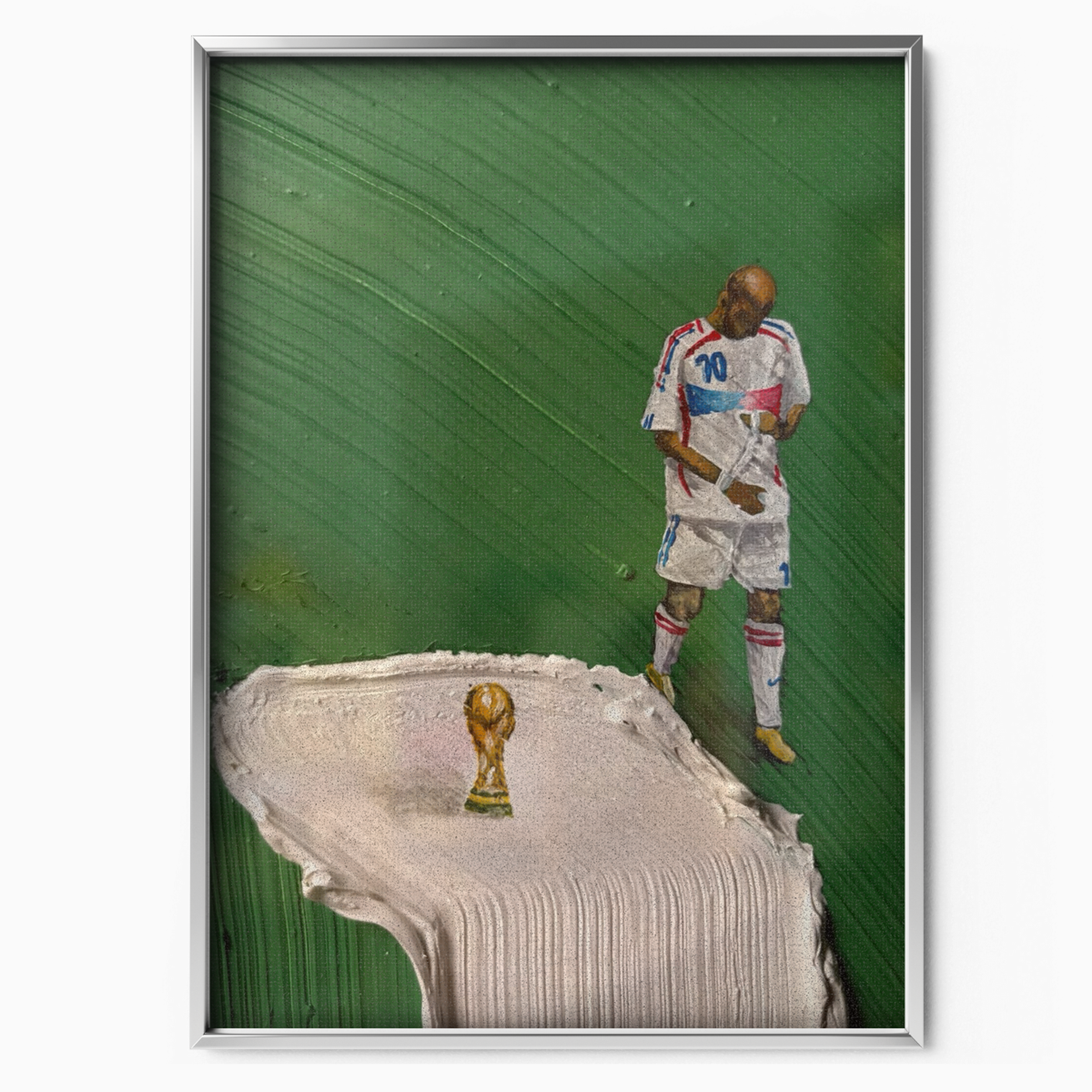 Zinedine Zidane - World Cup 2006 Walk Poster