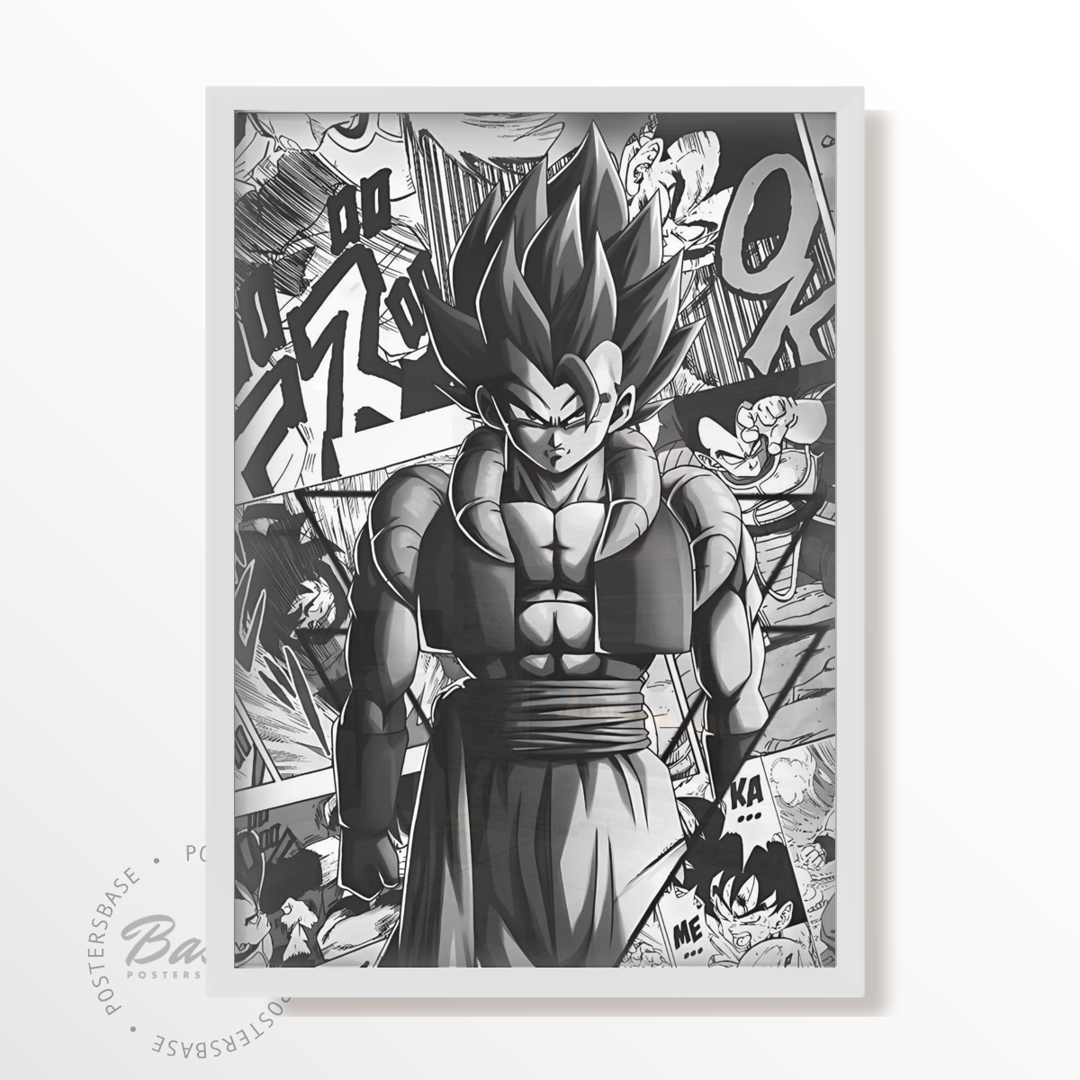 DRAGON BALL Z SON GOKU BLACK AND WHITE