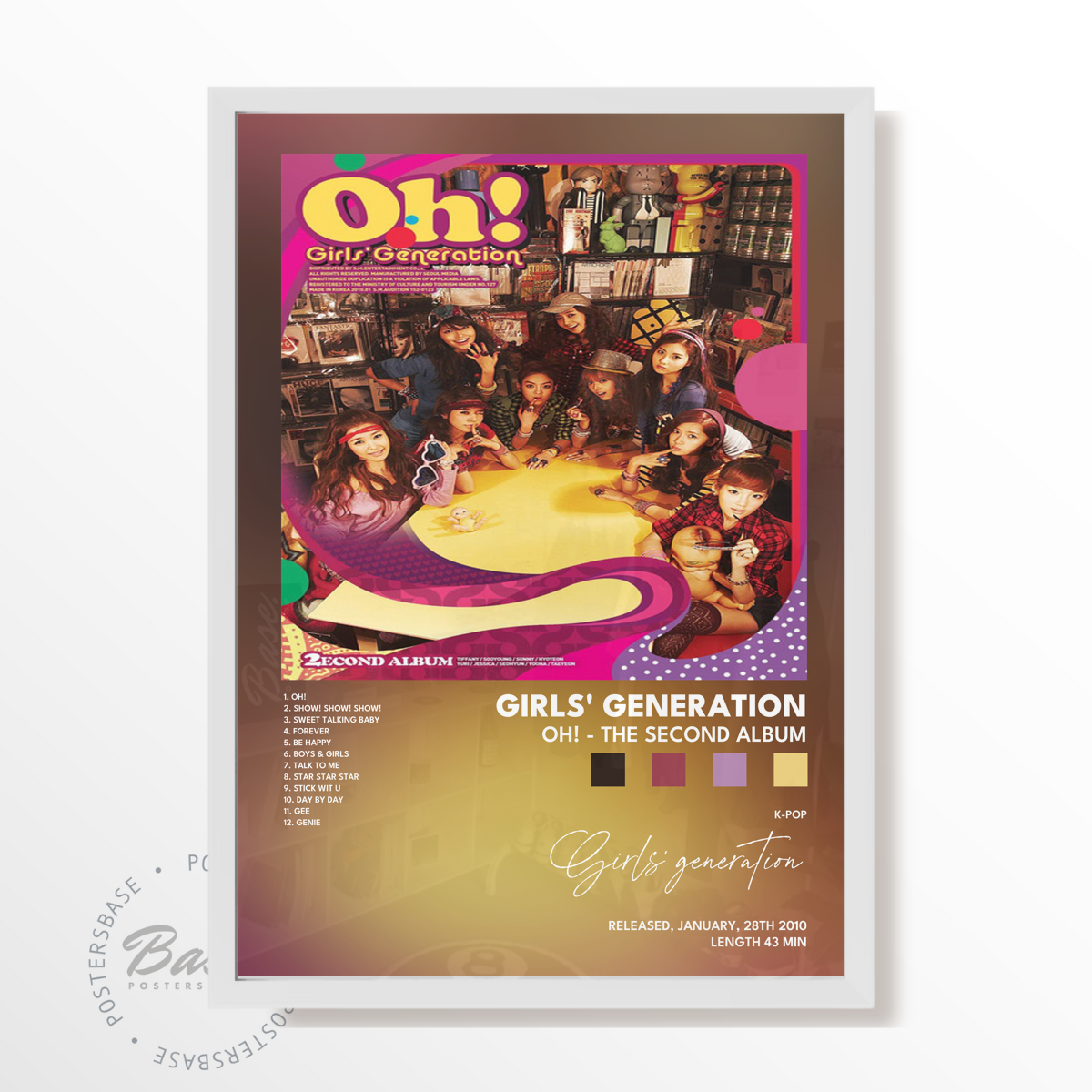 girls generation Oh The Second Album