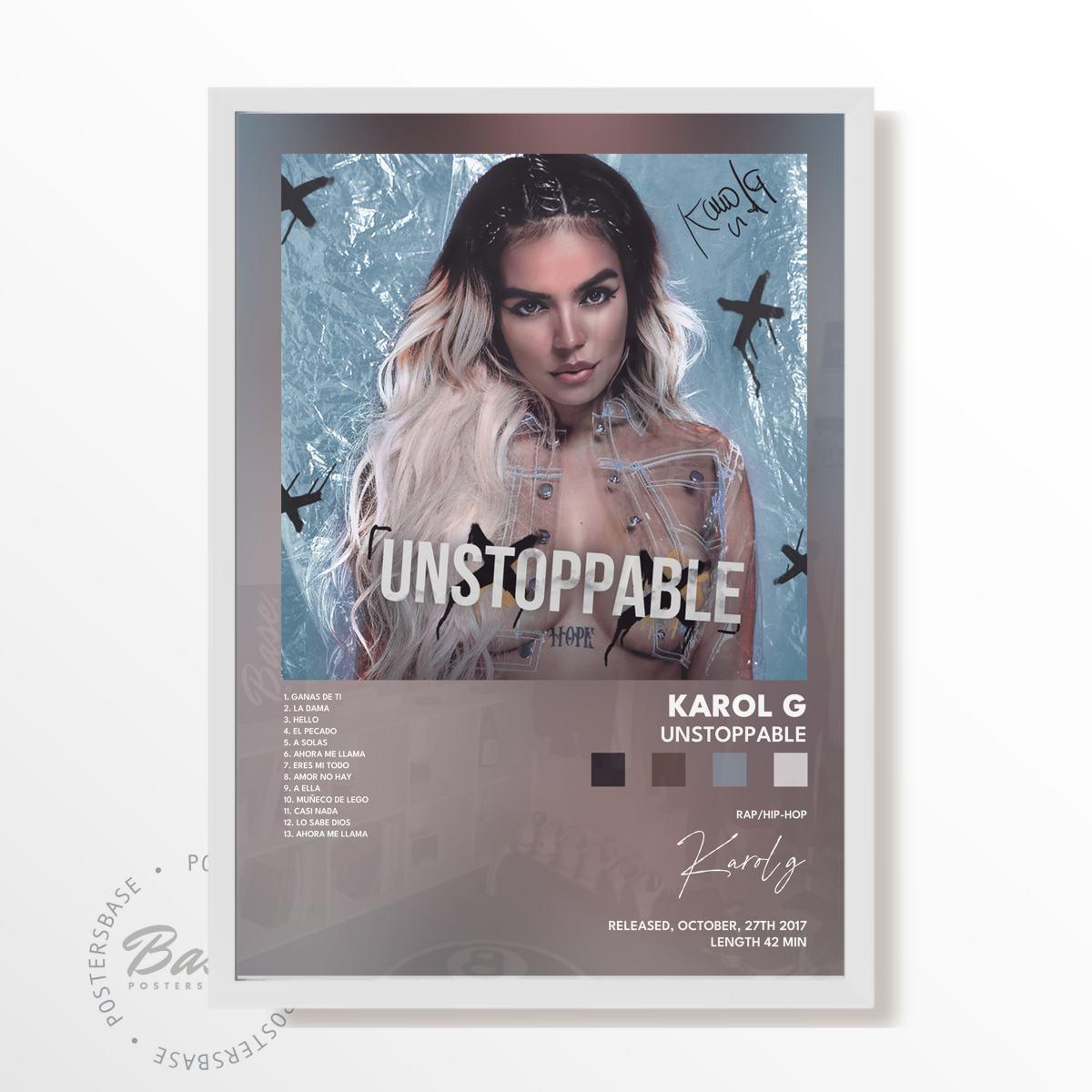 karol g Unstoppable poster