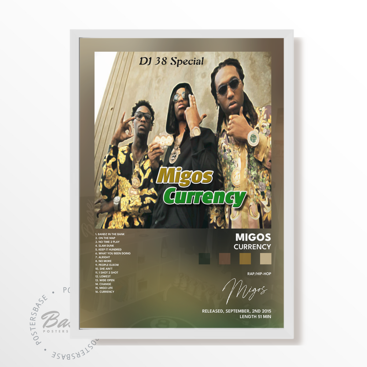 migos Currency poster