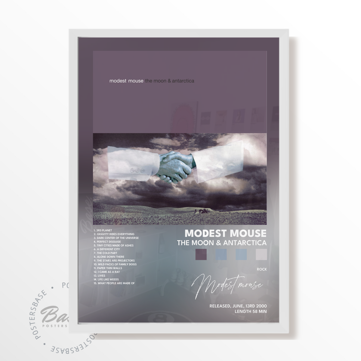 modest mouse The Moon Antarctica poster