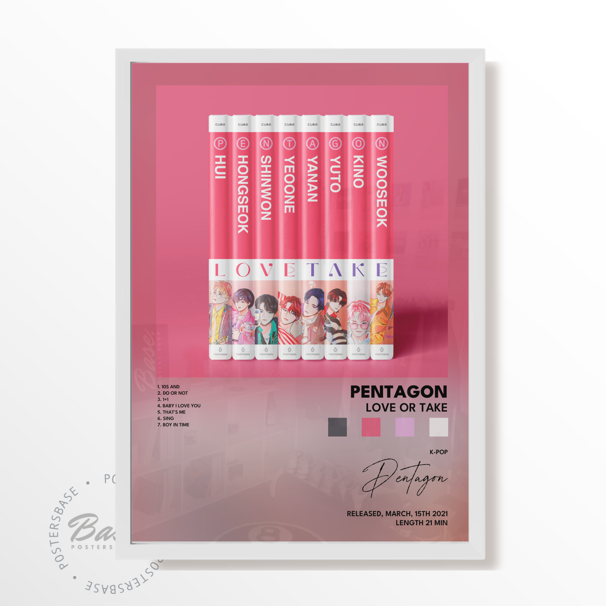 pentagon LOVE or TAKE