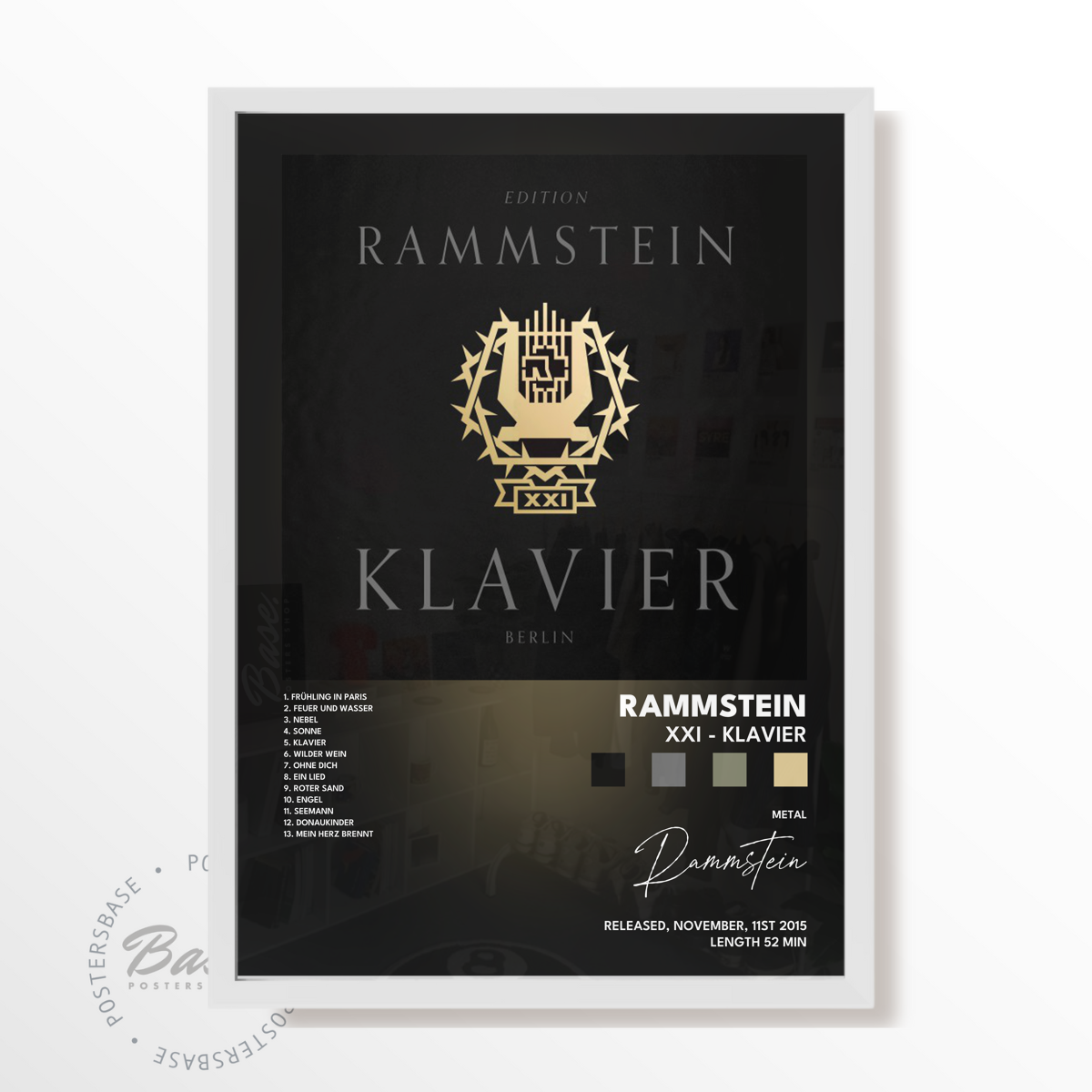 rammstein XXI Klavier