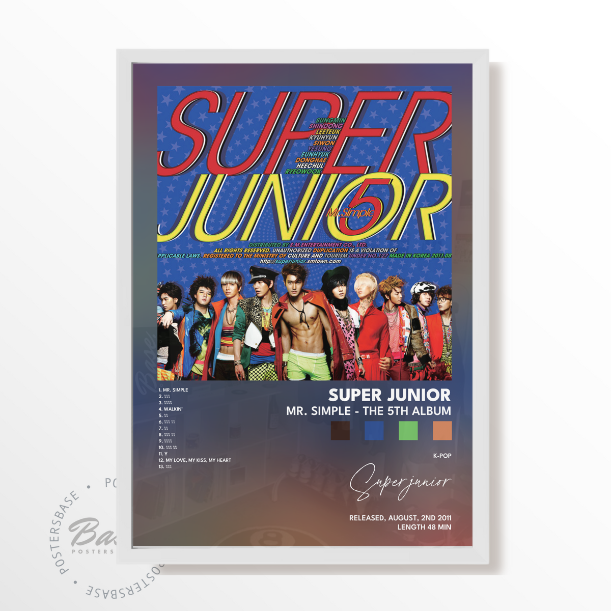 super junior Mr Simple The 5th Album