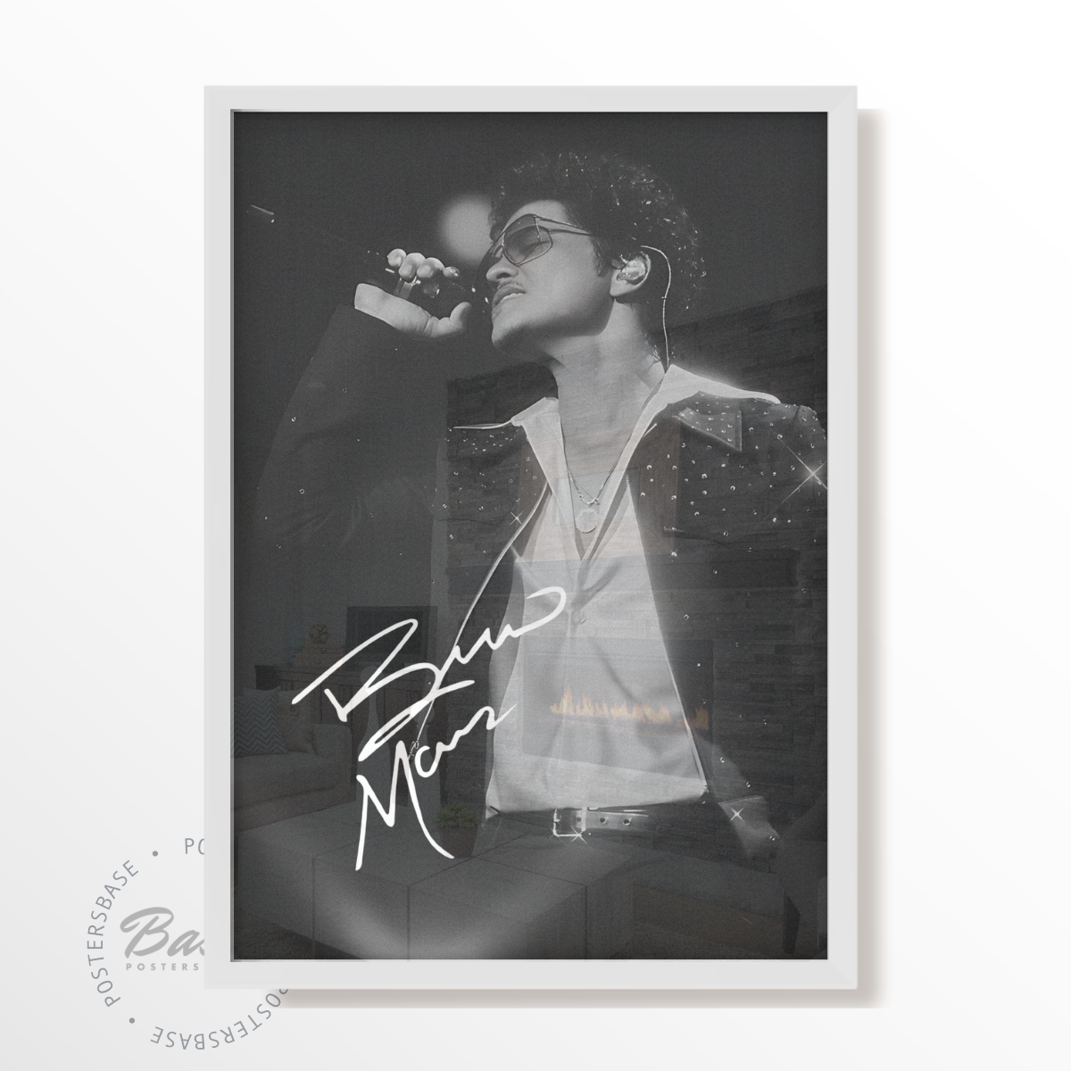 Bruno Mars Concert Sign