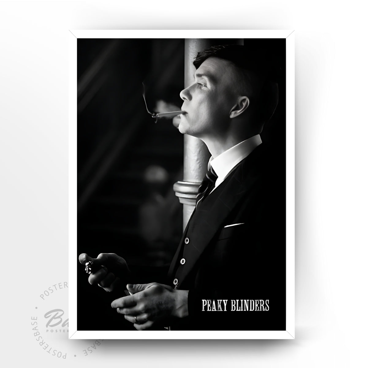 Peaky Blinders Thomas Shelby B&W