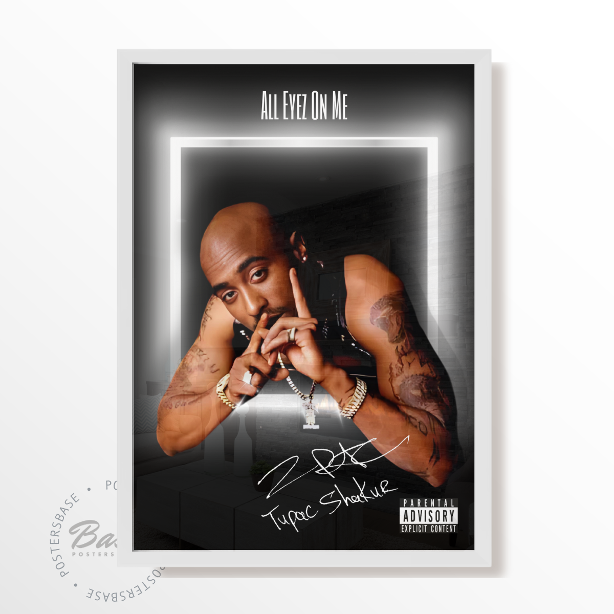 Tupac All Eyez On Me Sign