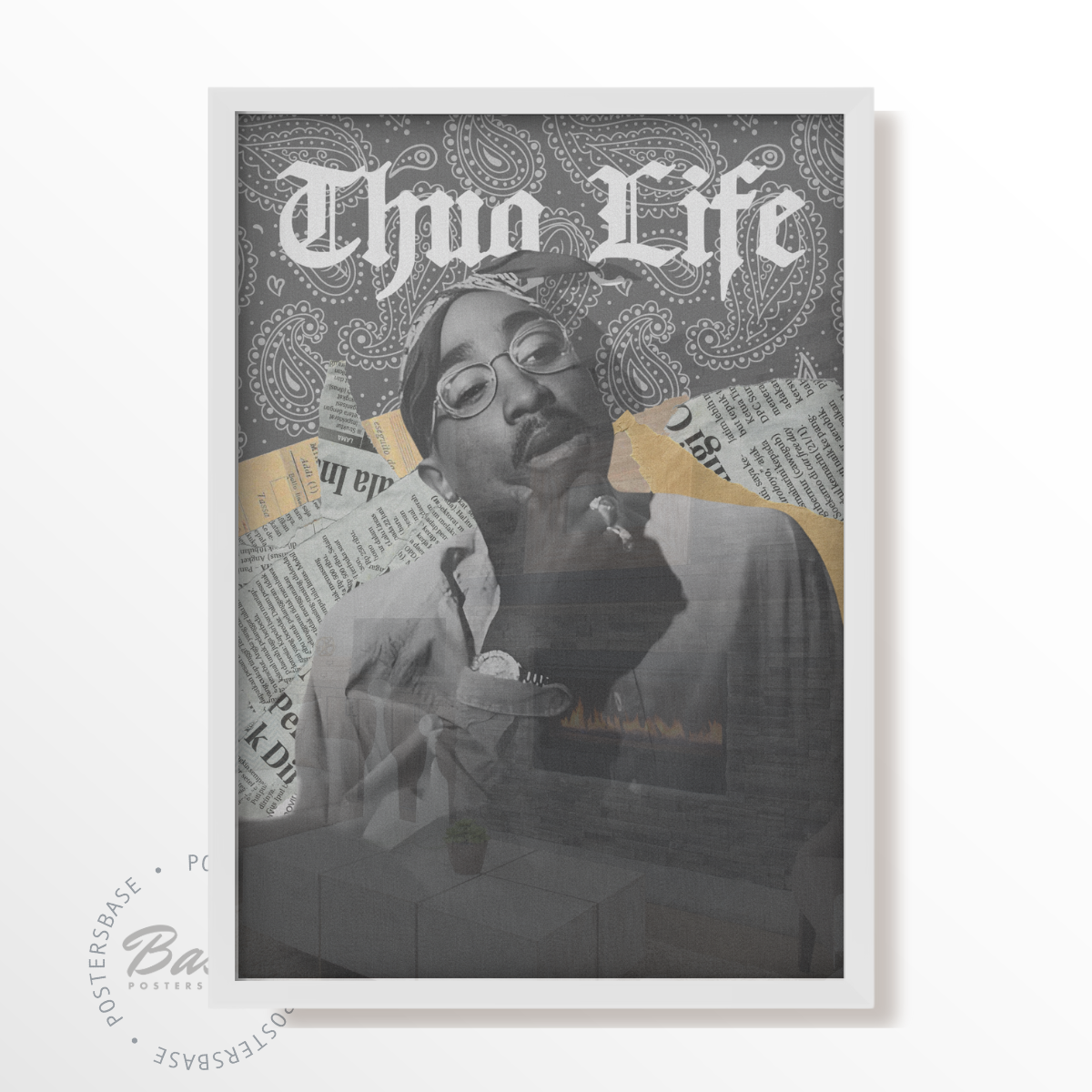 Tupac Thug Life Collage