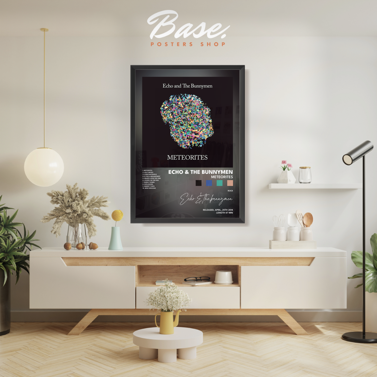 echo the bunnymen Meteorites poster