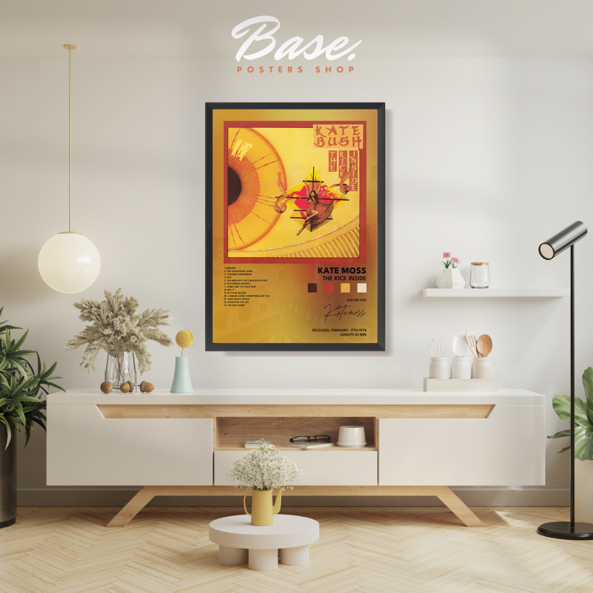 kate moss The Kick Inside poster