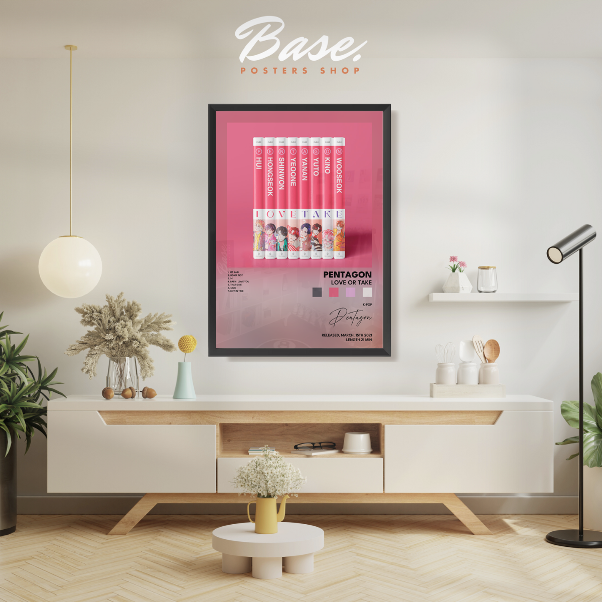 pentagon LOVE or TAKE