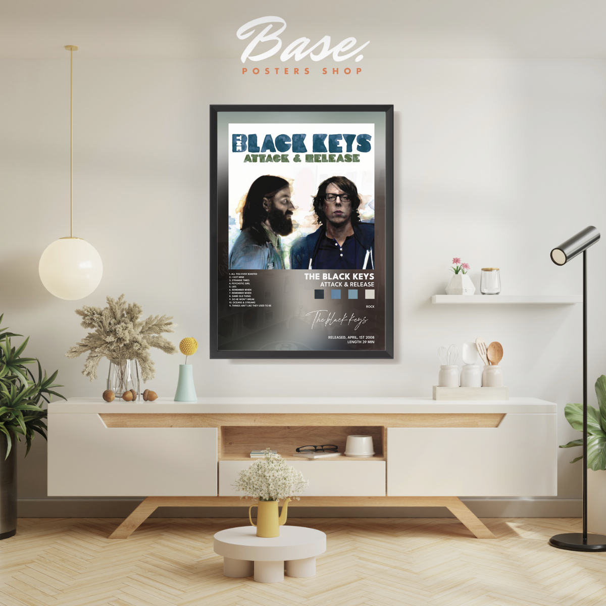 the black keys Attack Release poster