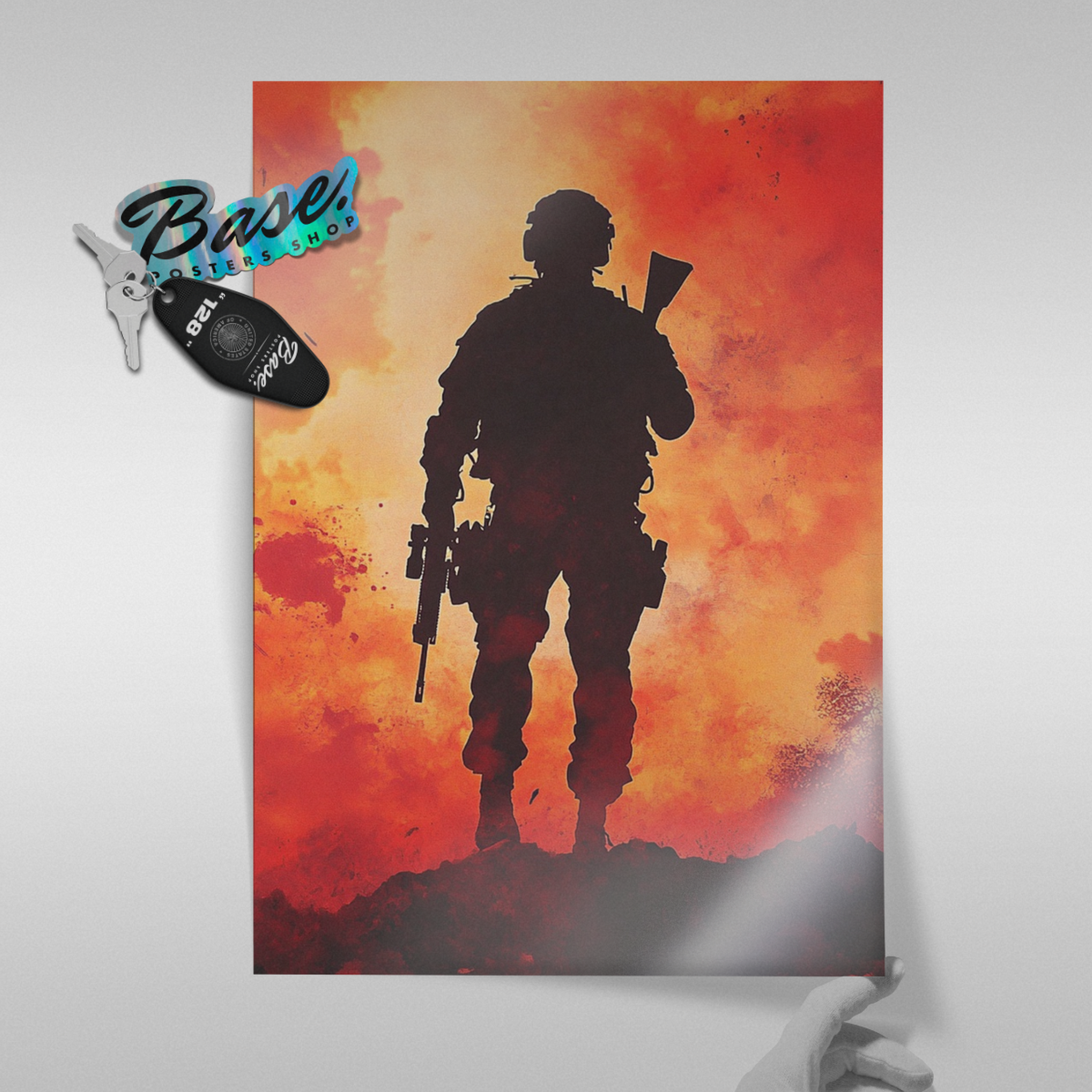 Call Of Duty – Soldier In The Flames