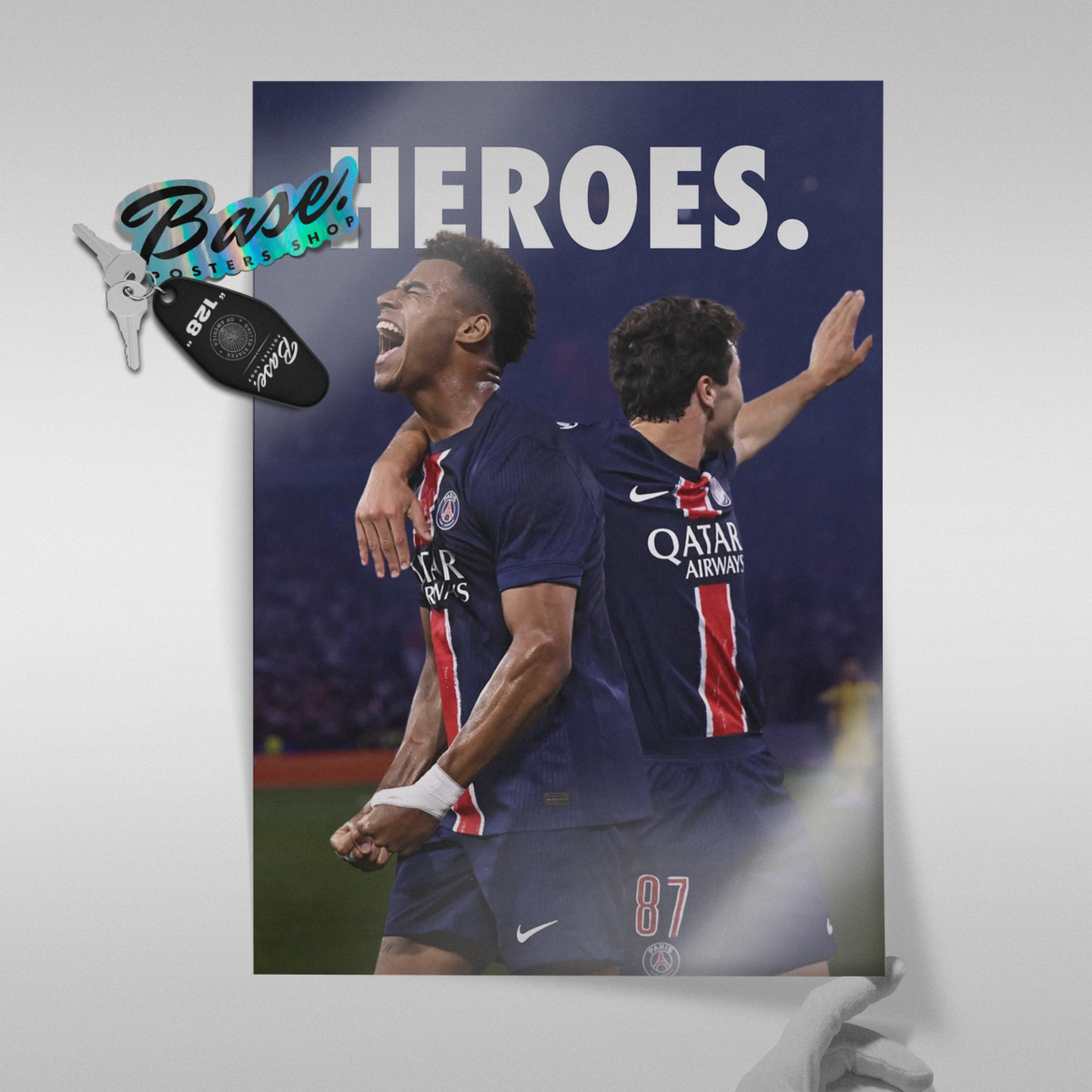 Doué X Joao Neves 'heroes'