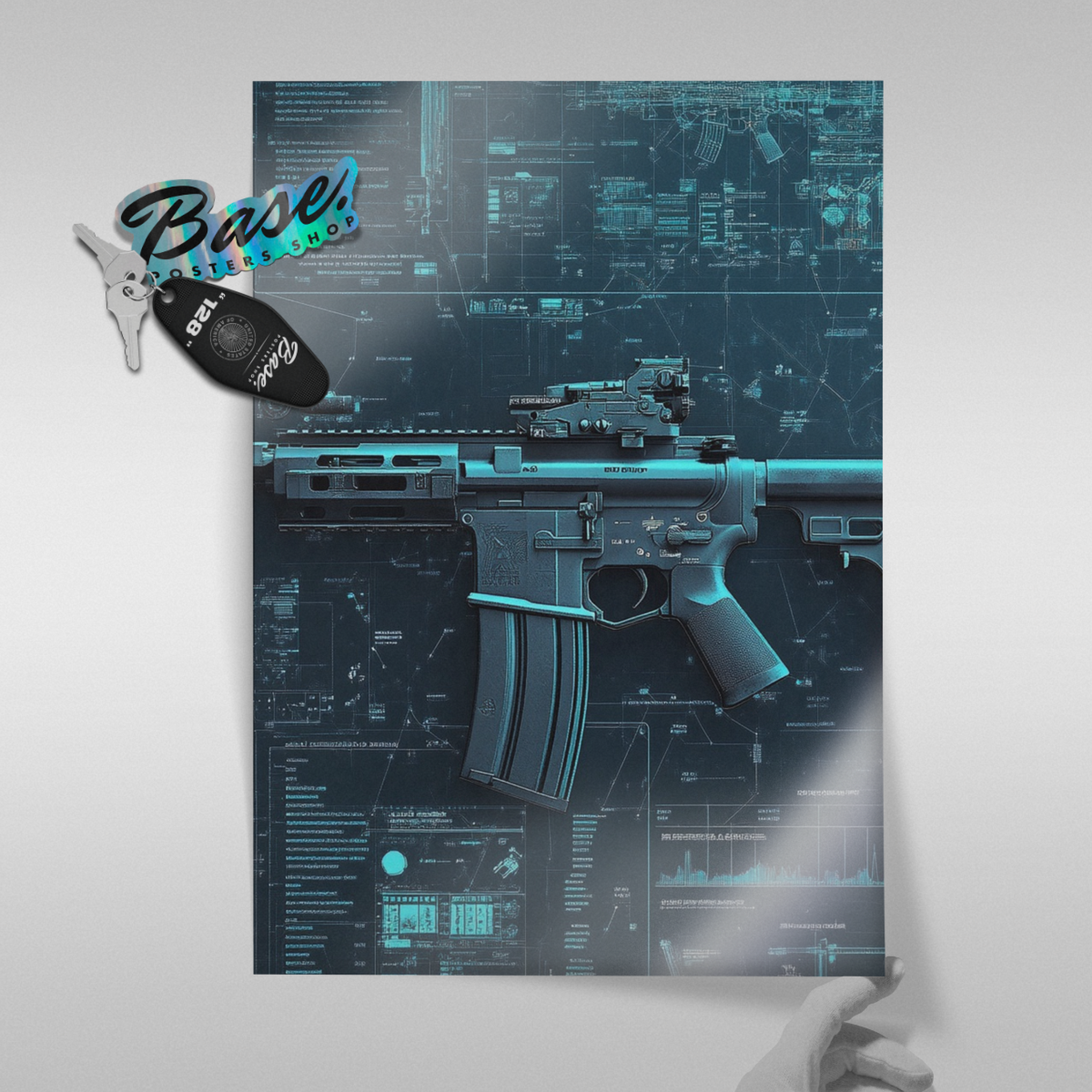 Call Of Duty – Futuristic Rifle Blueprint