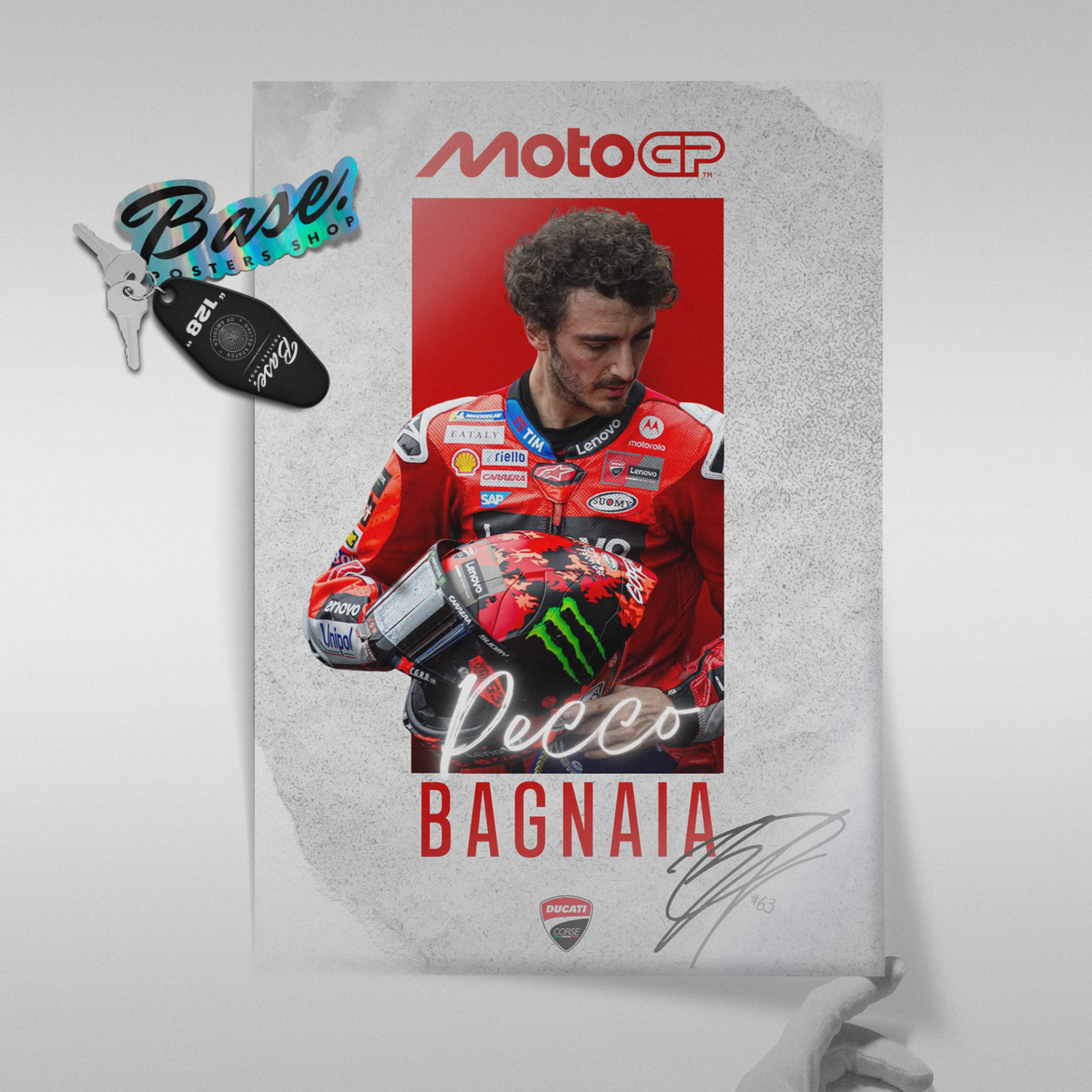 Pecco Bagnaia X Ducati Original 2025