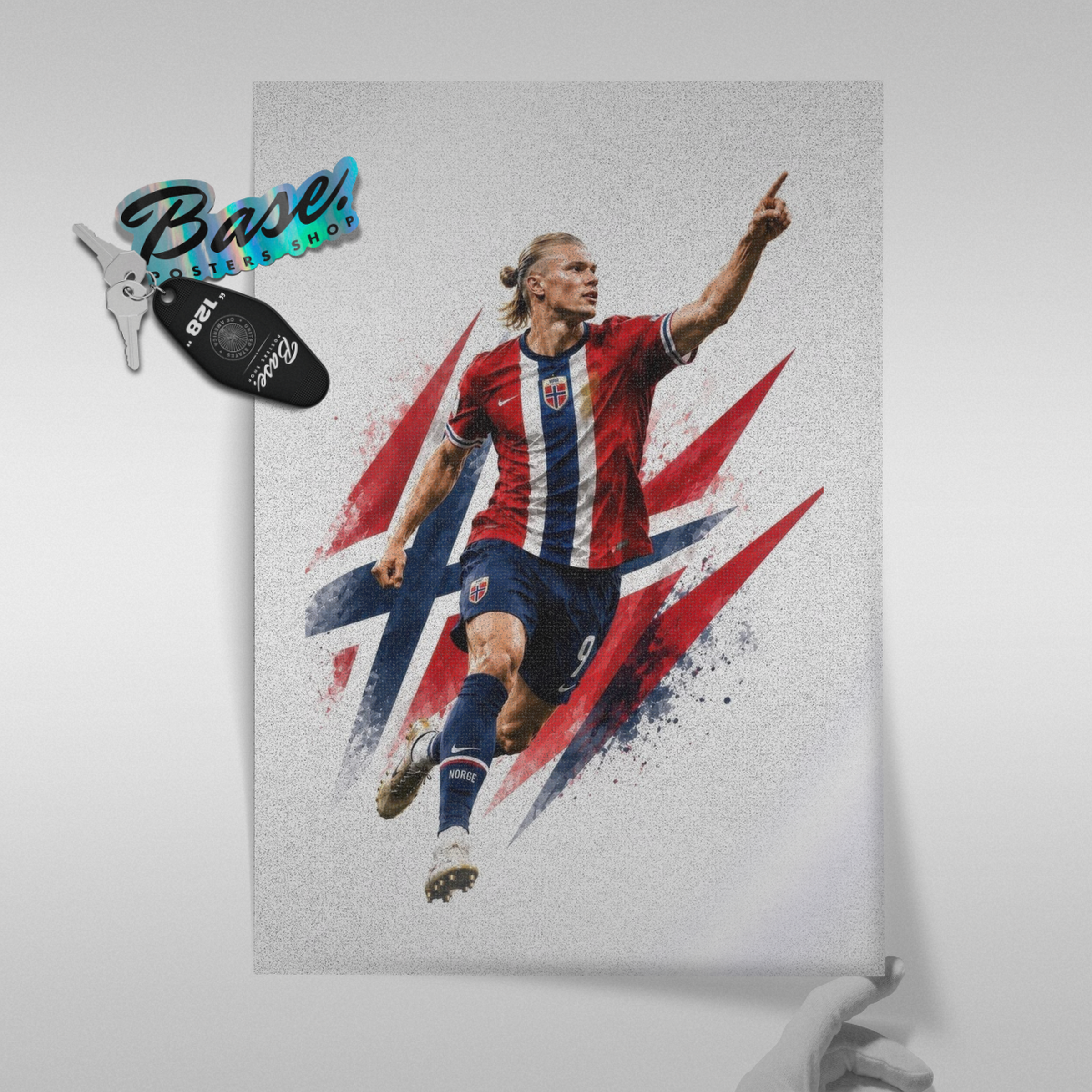 Erling Haaland - Norway National Team Poster