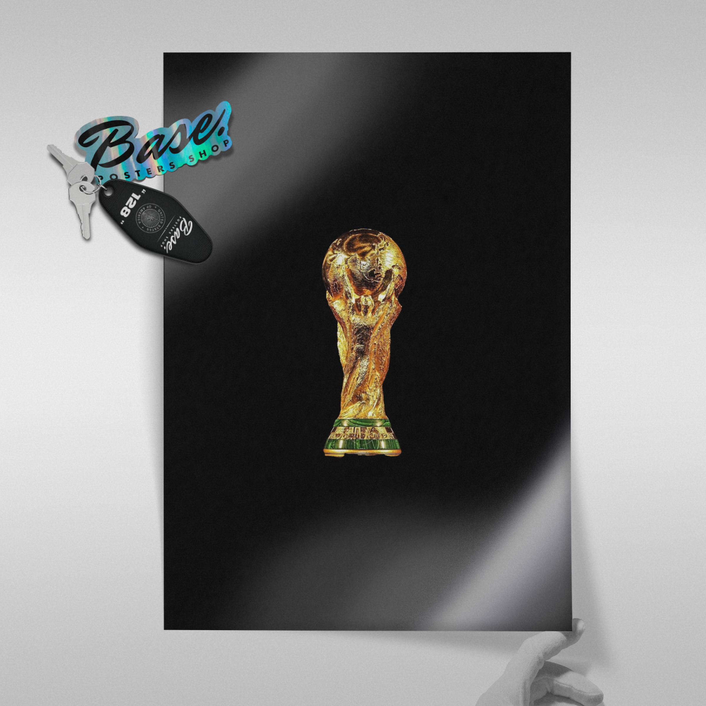 FIFA World Cup Trophy - Gold Poster