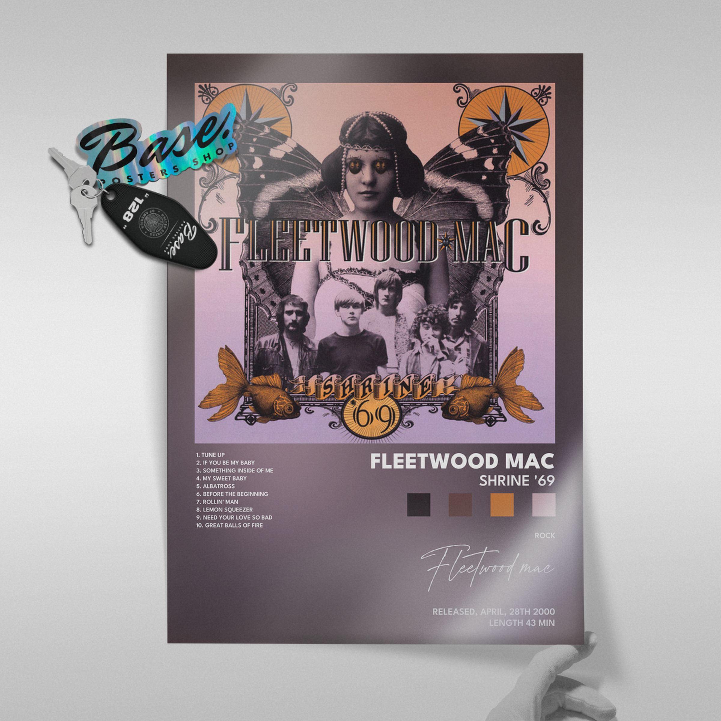 fleetwood mac Shrine 69 poster