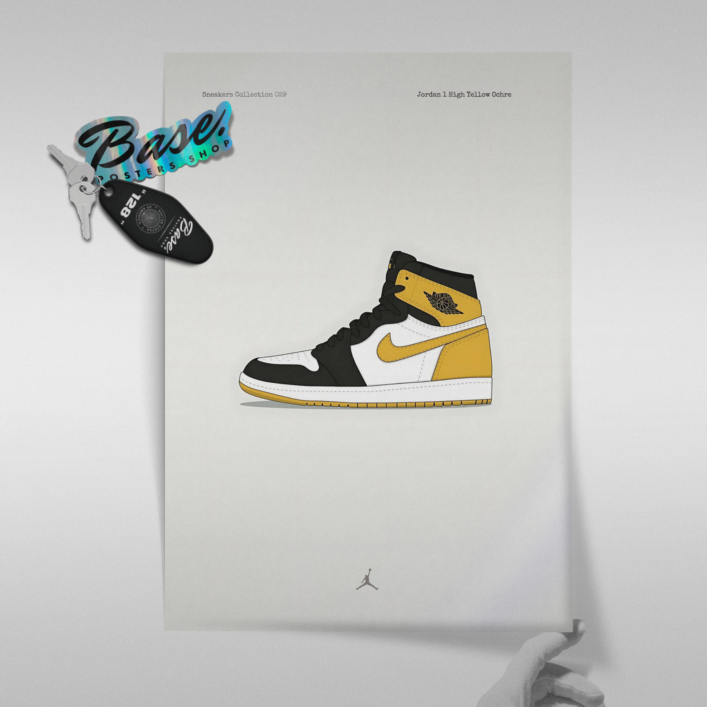 Jordan 1 High Yellow Ochre