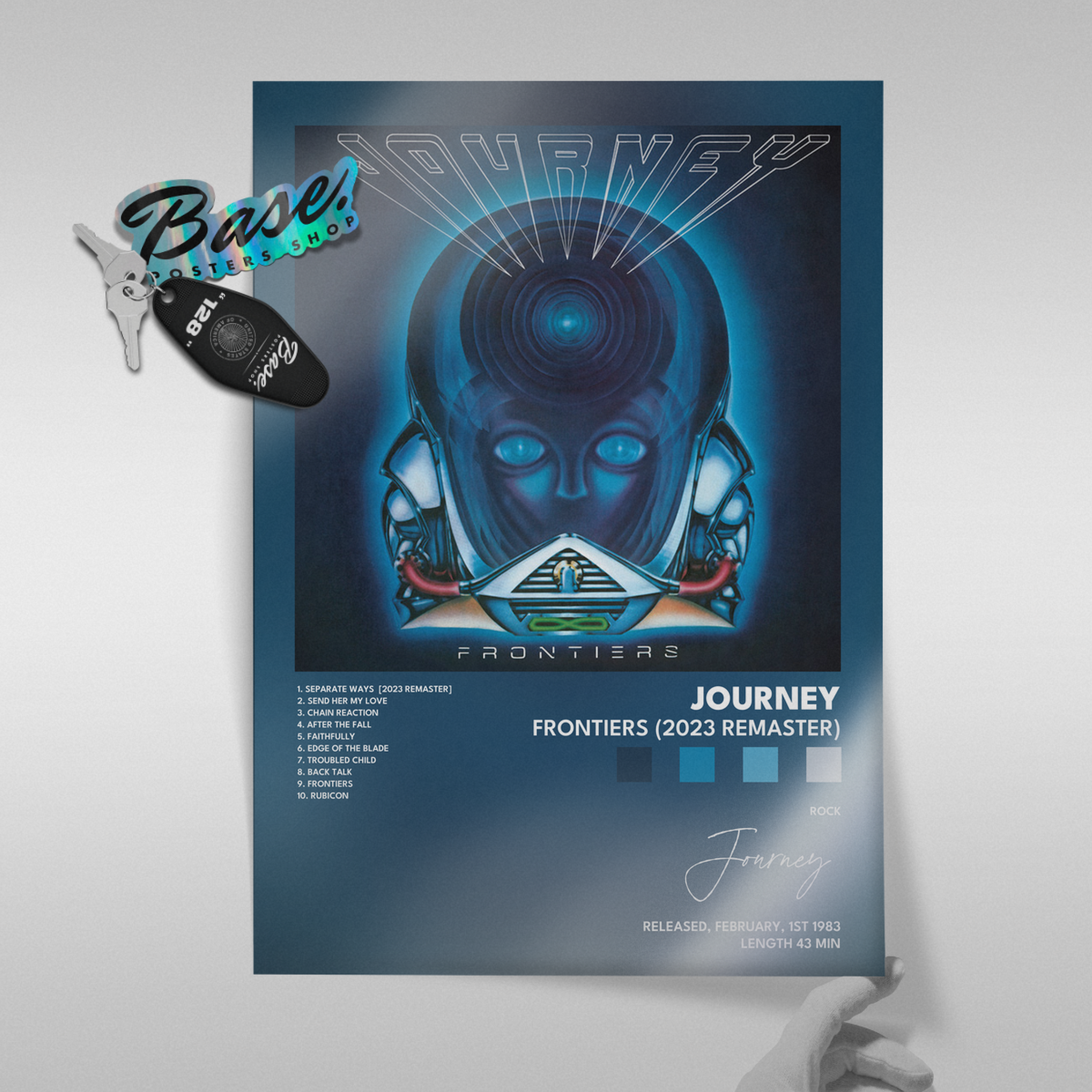 journey Frontiers 2023 Remaster poster