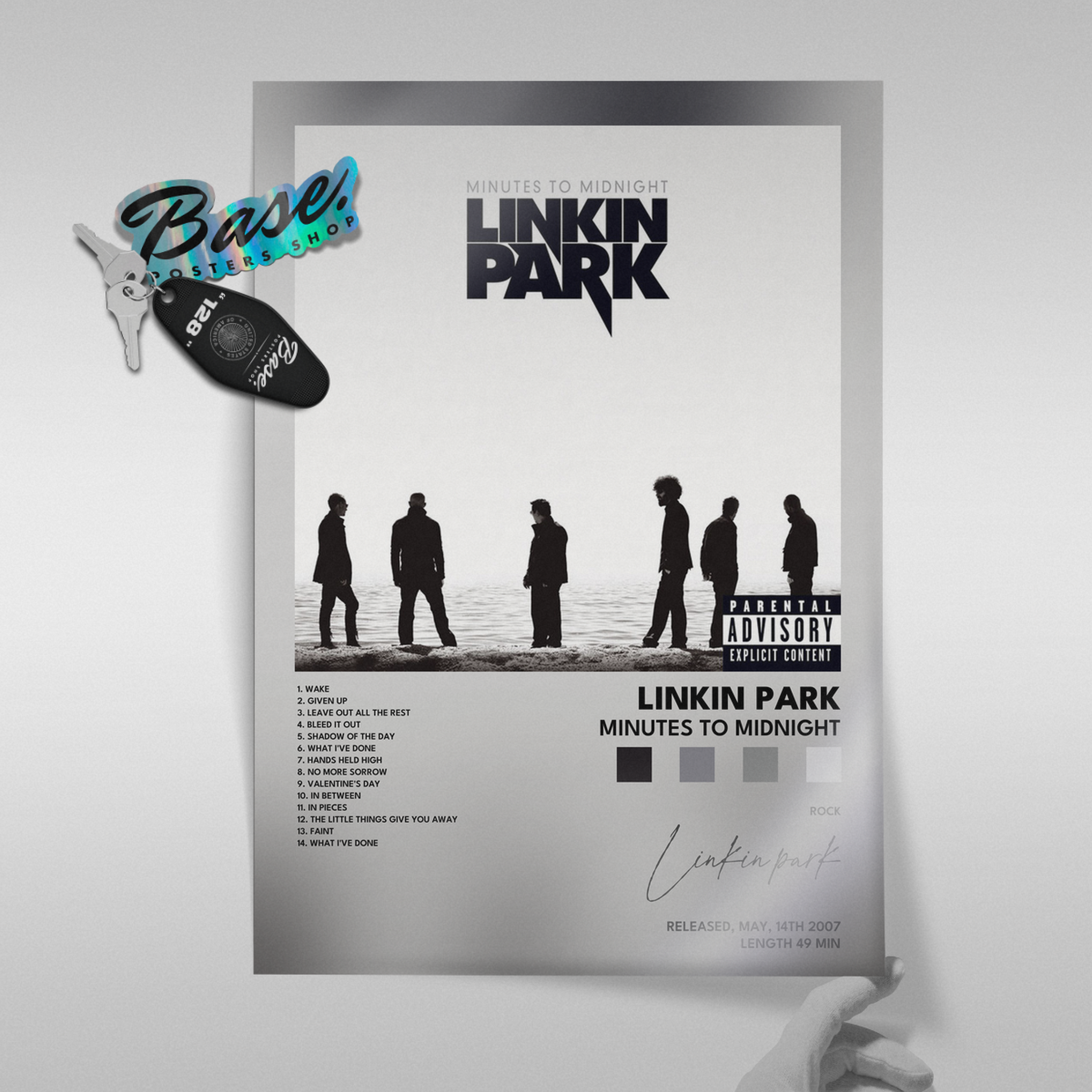 linkin park Minutes to Midnight poster