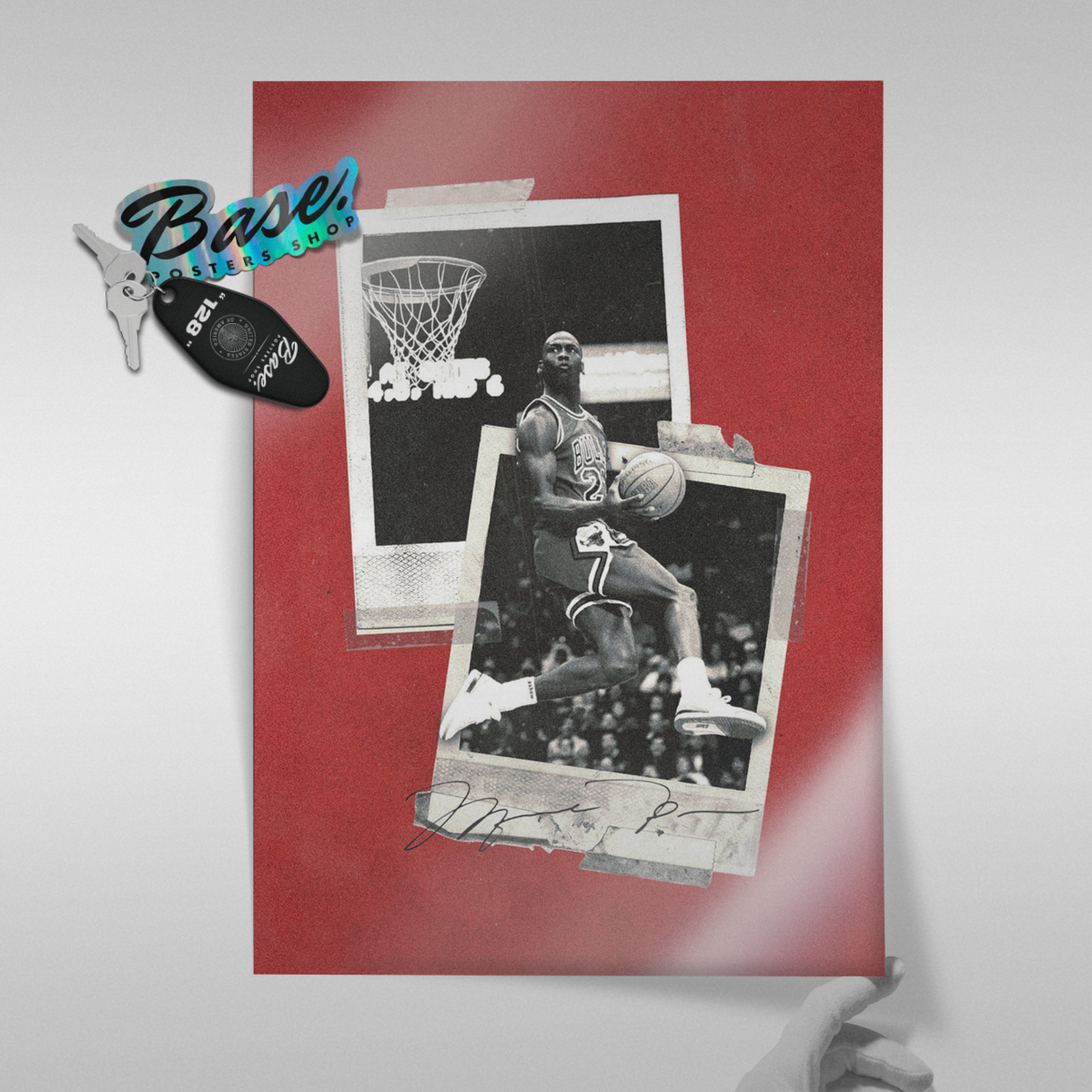 Michael Jordan Polaroid Dunk