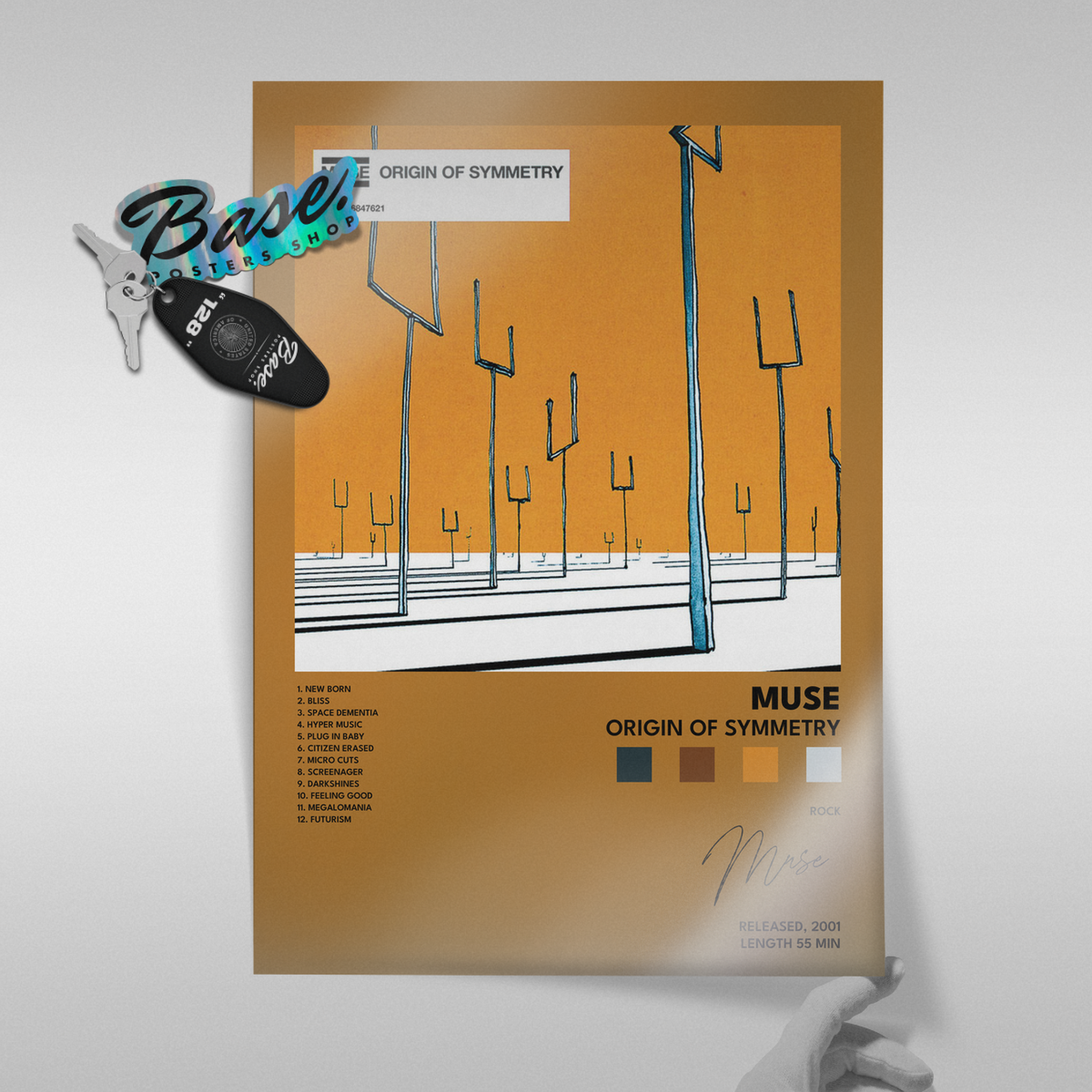 muse Origin of Symmetry poster