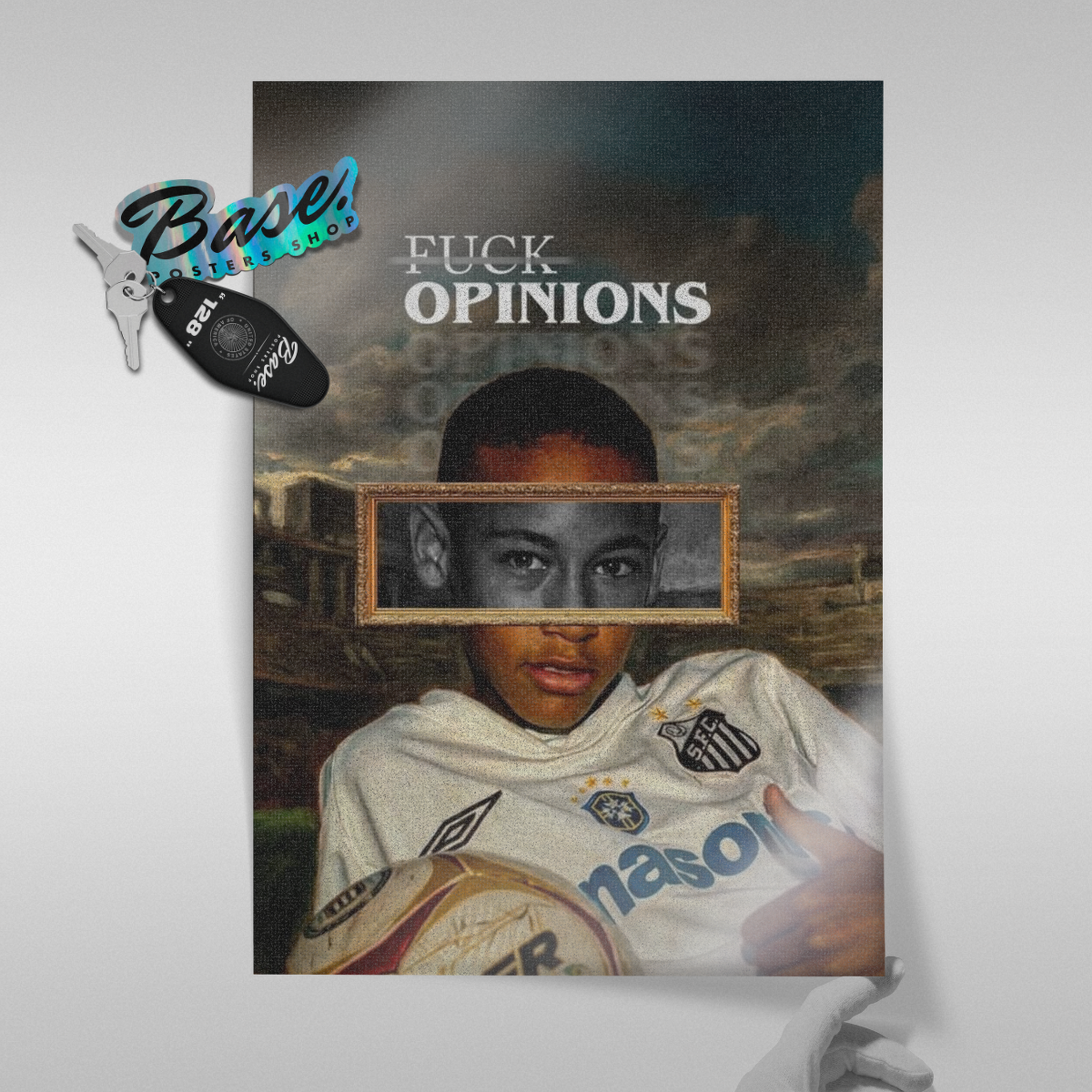 Neymar Jr - Strong Opinions Poster