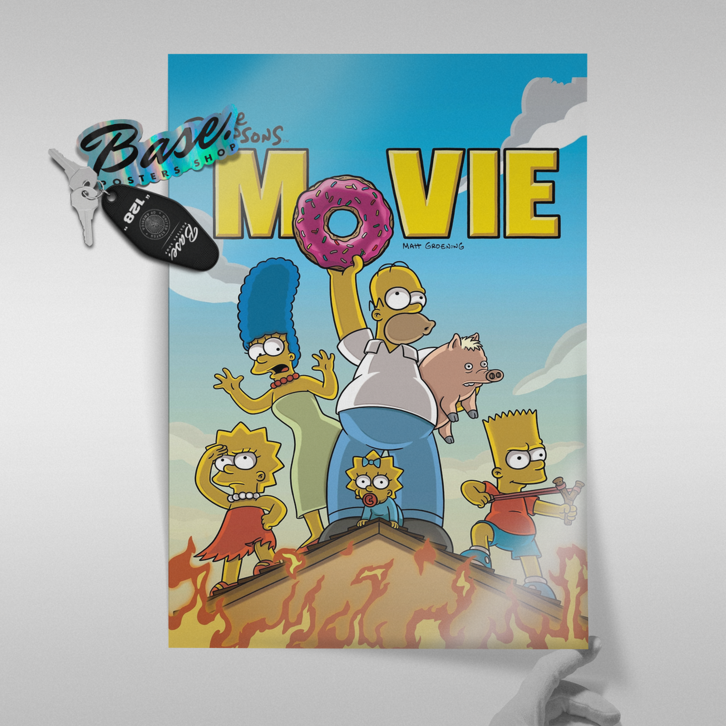 Yellow Cartoon Family
