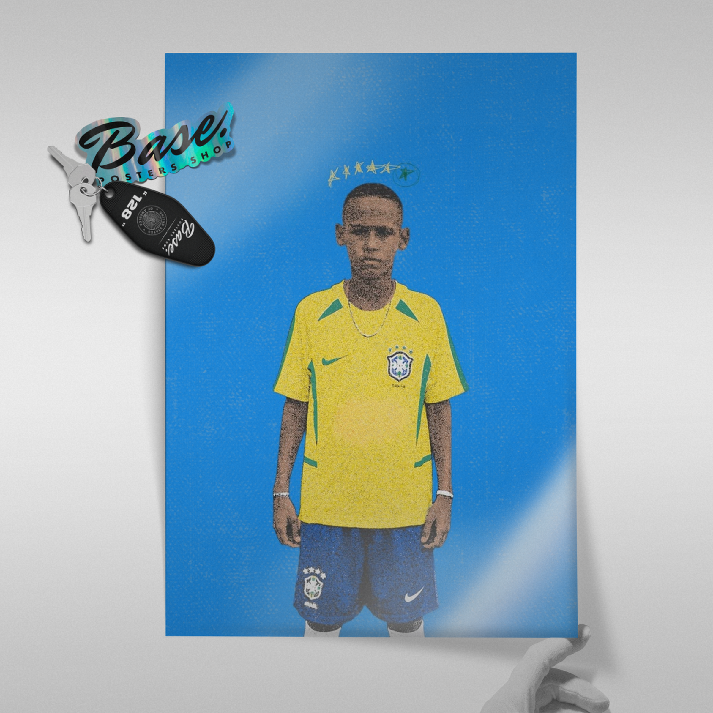 Vinicius Jr - Brazil Nike Poster
