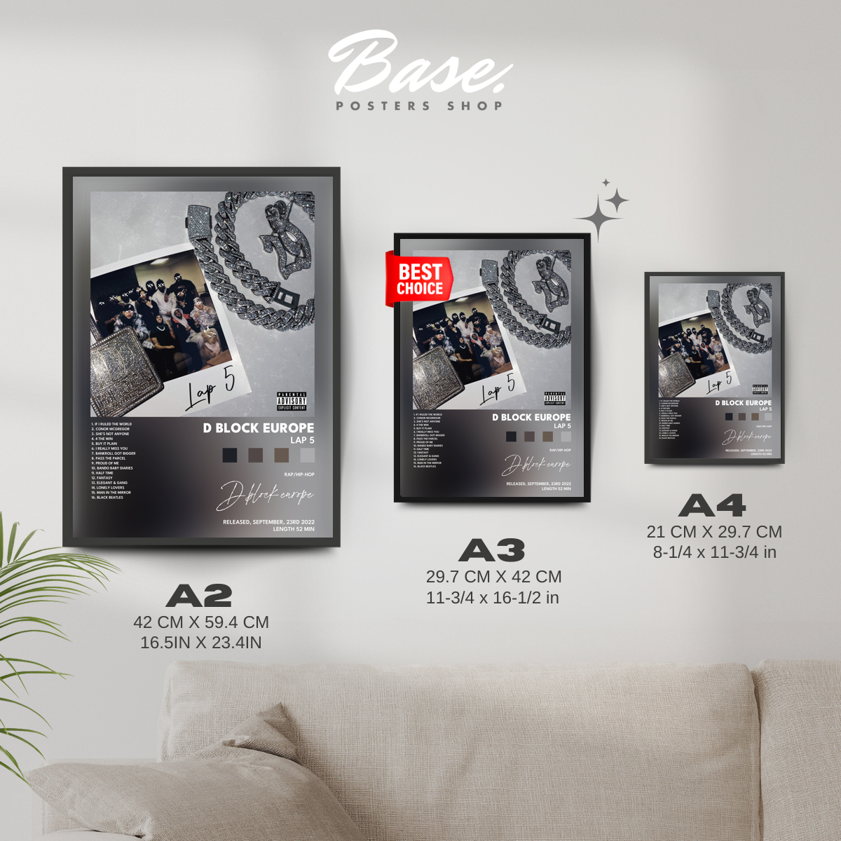 d block europe Lap 5 poster