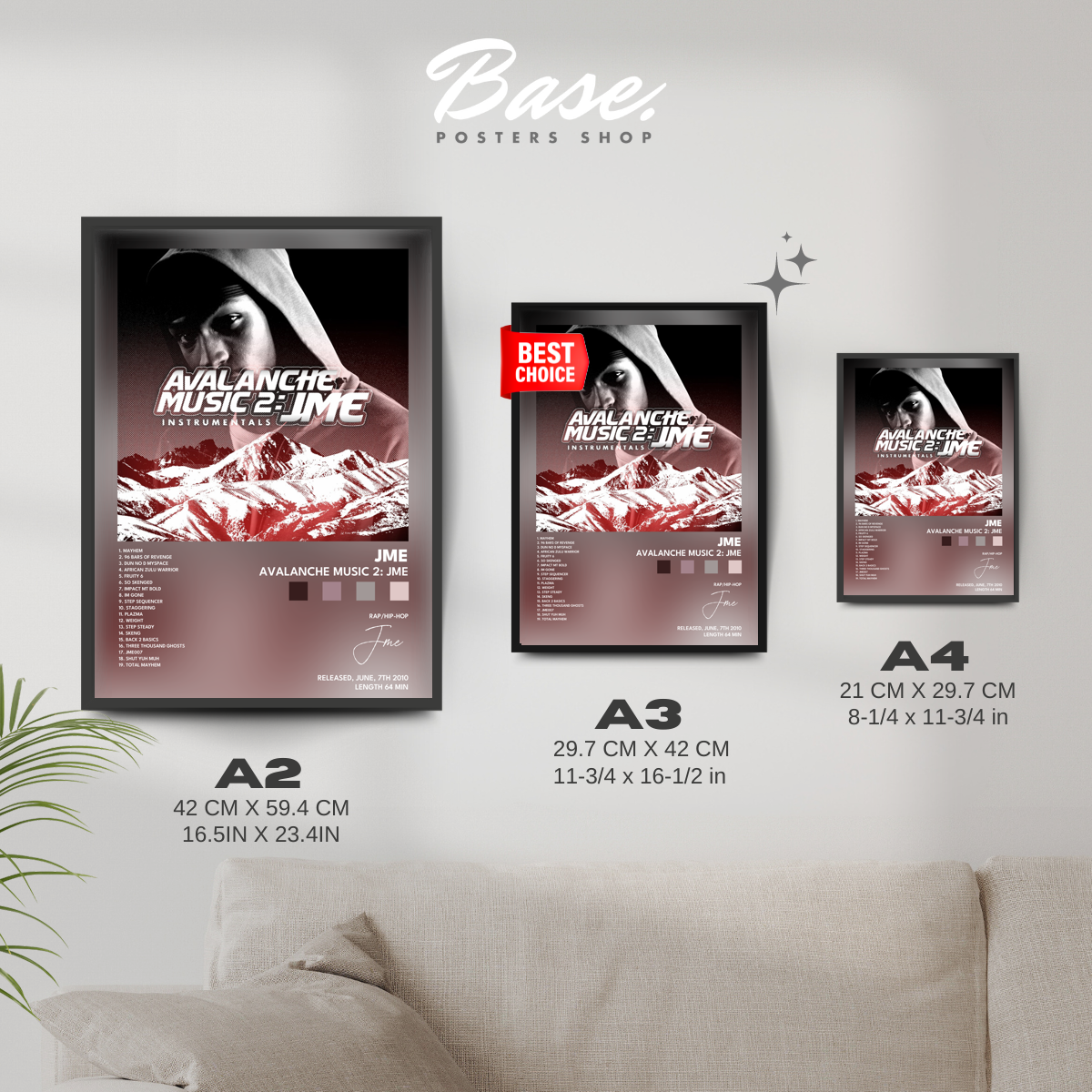 jme Avalanche Music 2 JME poster