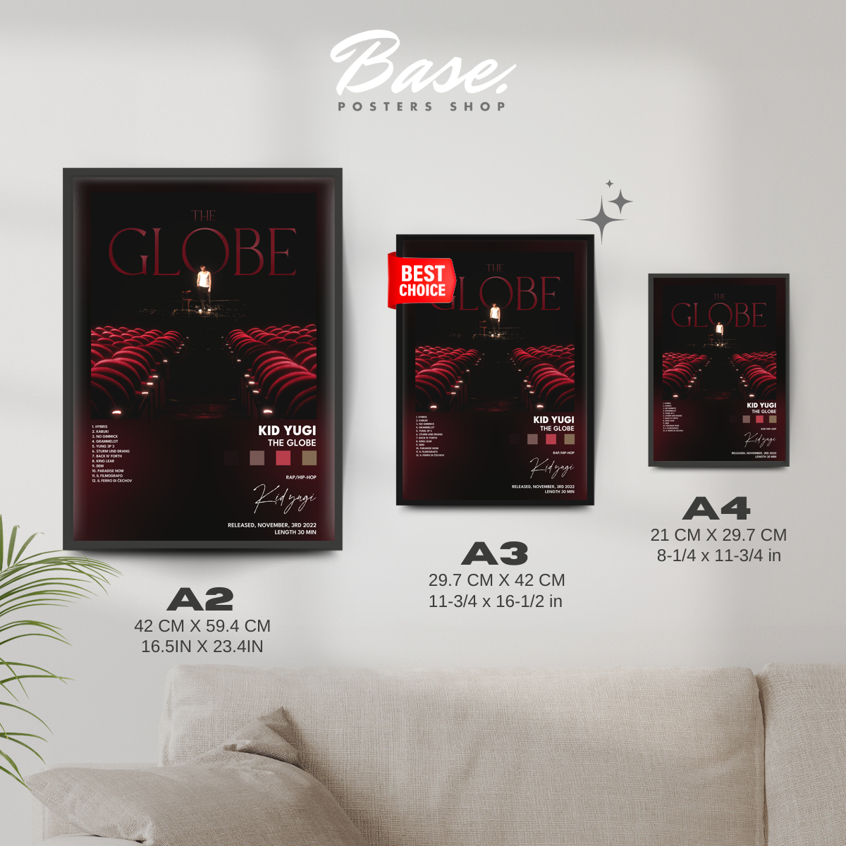 kid yugi The Globe poster