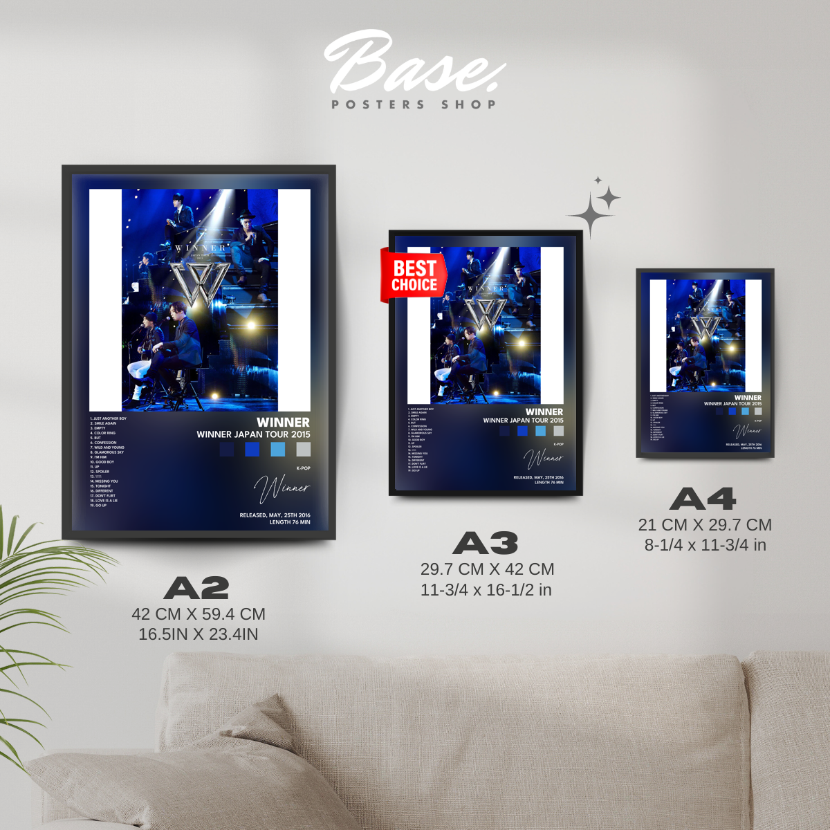 winner WINNER JAPAN TOUR 2015