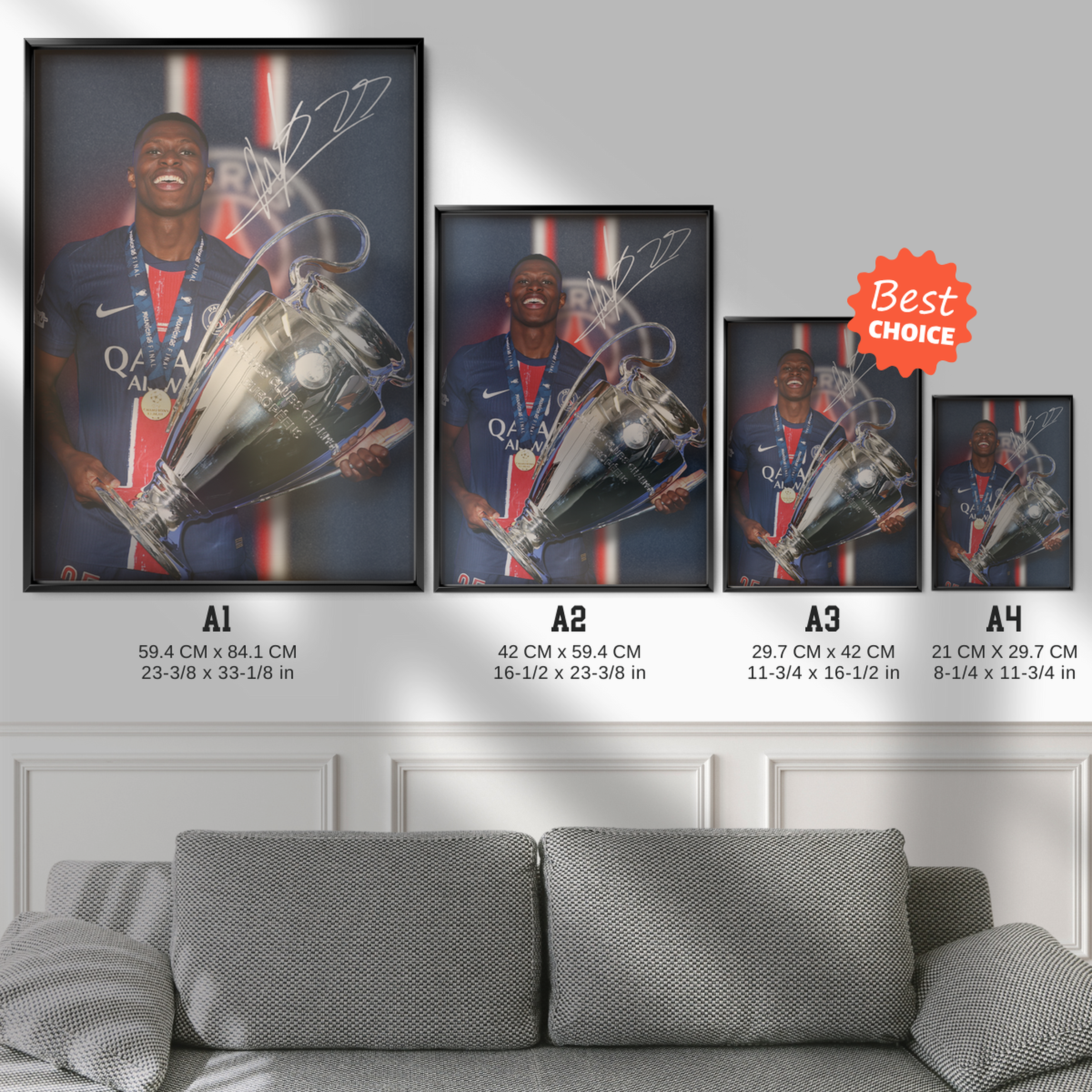 Nuno Mendes Champions League