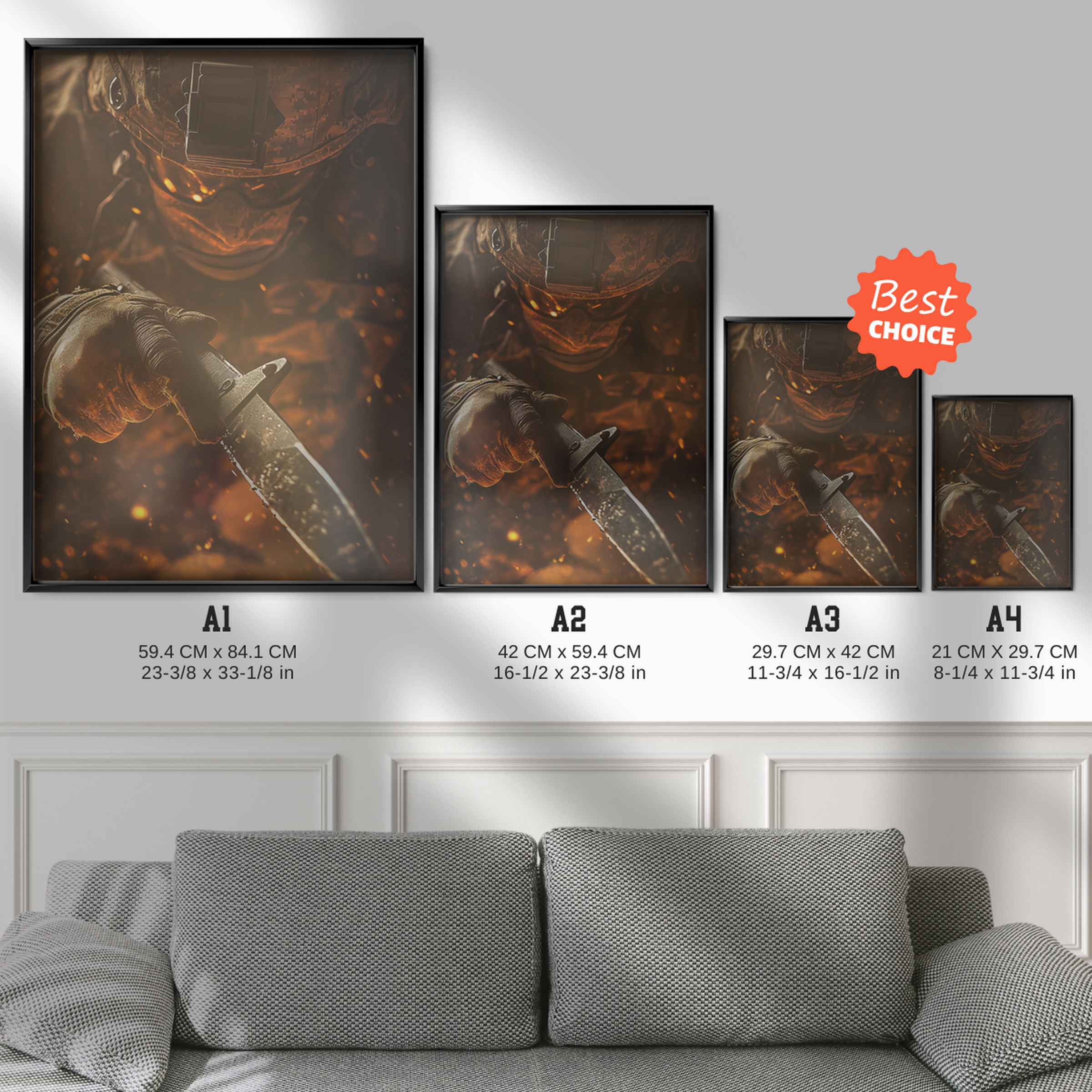 Call Of Duty – Firestorm Knife Fighter