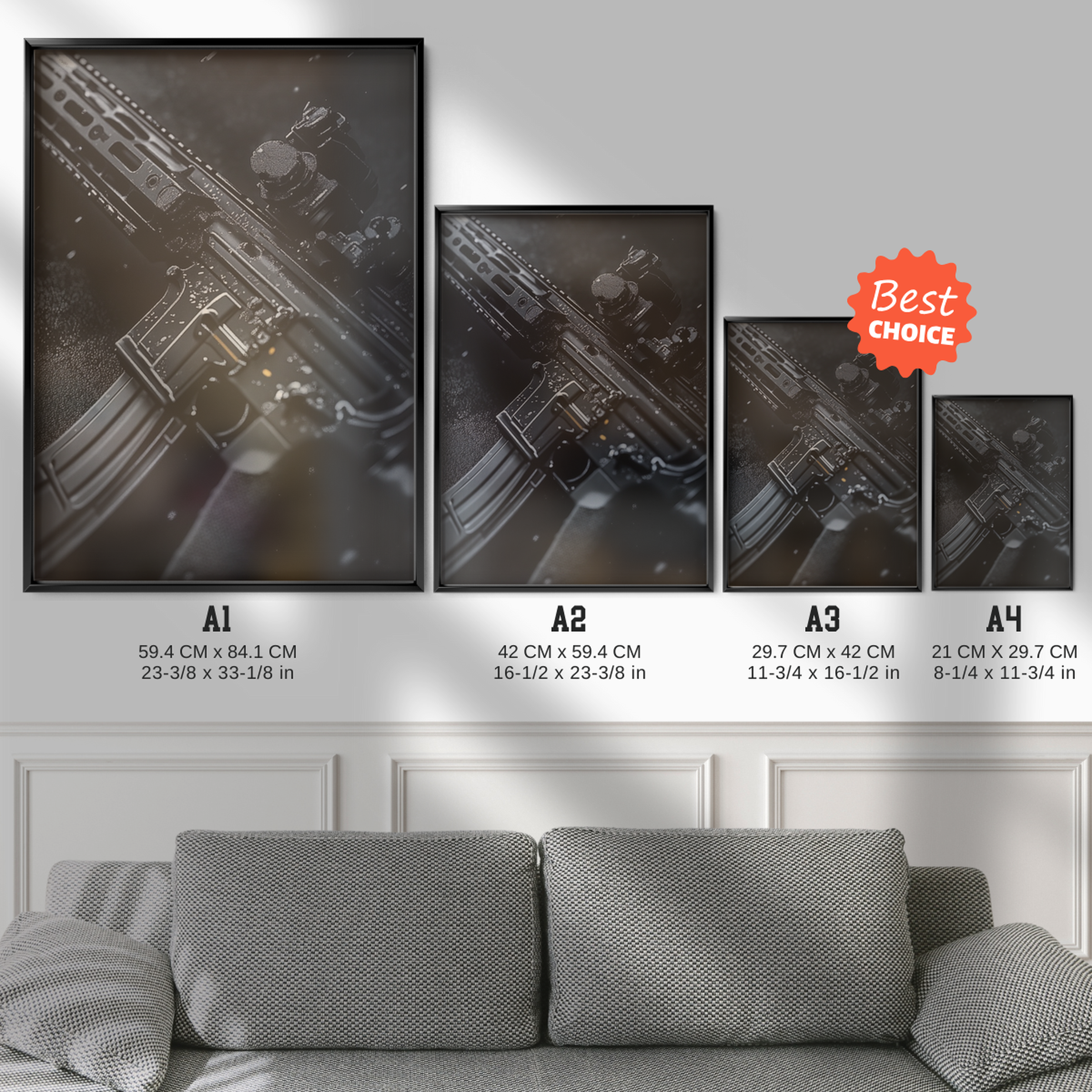 Call Of Duty – Black Rifle Close Up