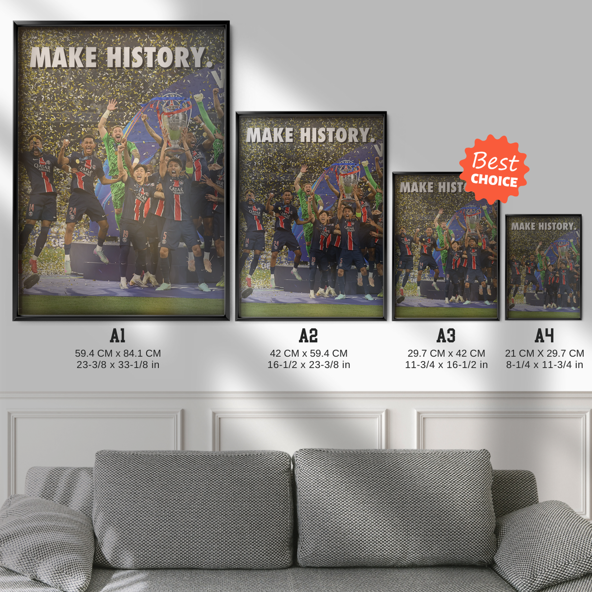 Psg Champions League 'make History'