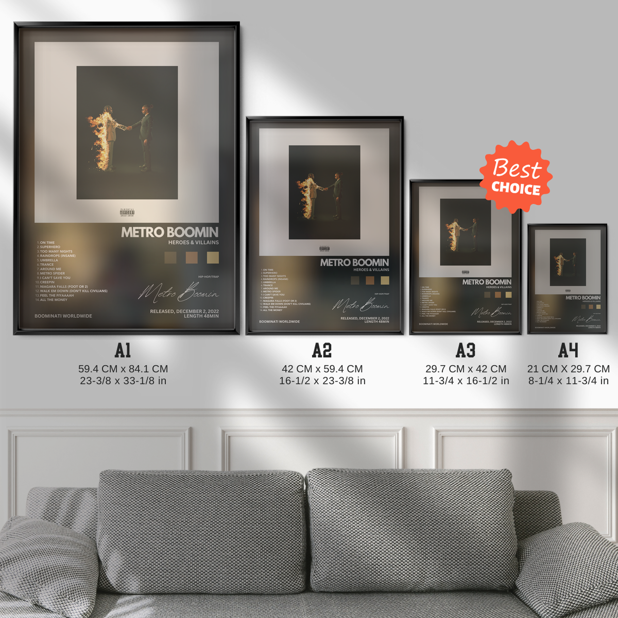 Metro Boomin Heroes & Villains Album