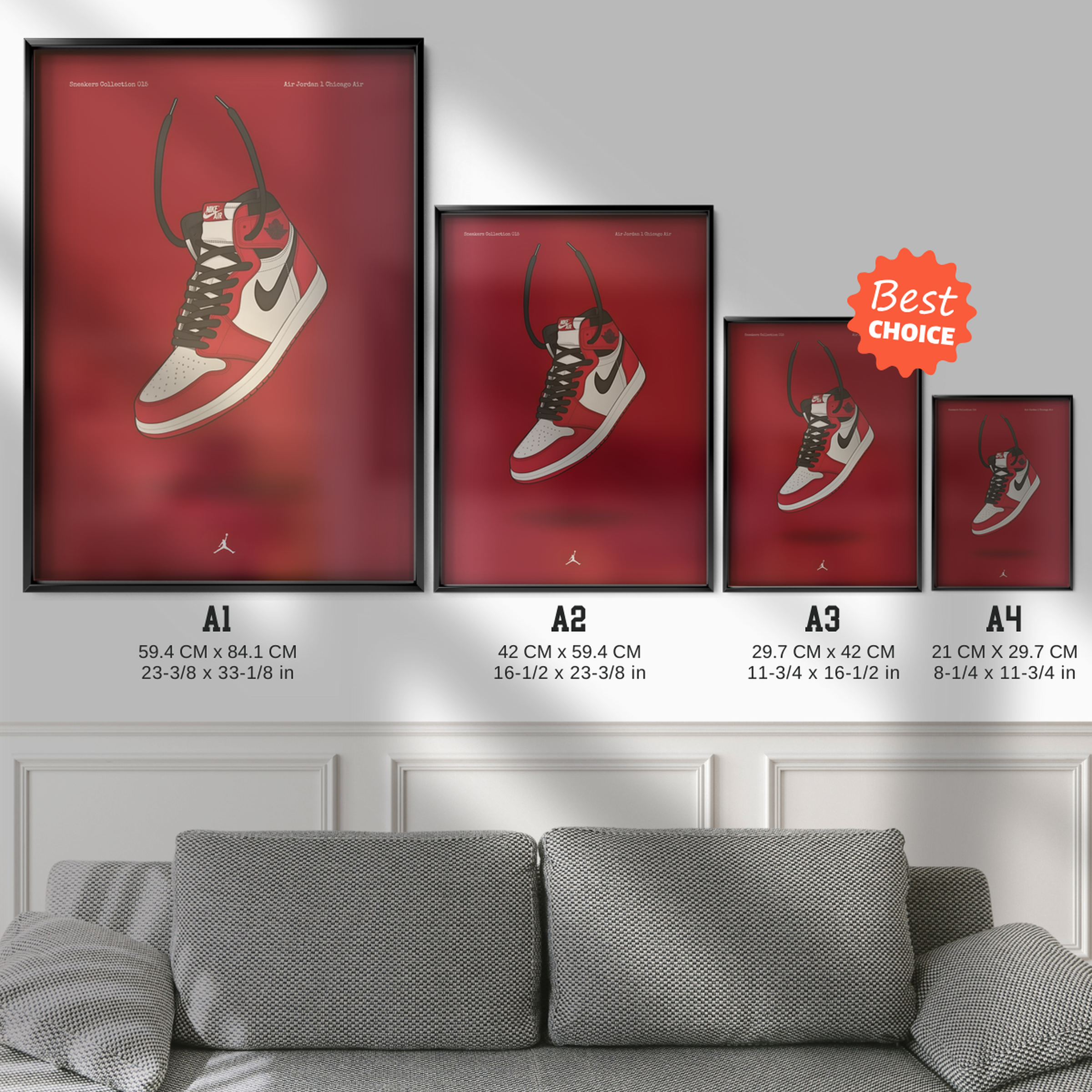 Air Jordan 1 Chicago Air Red