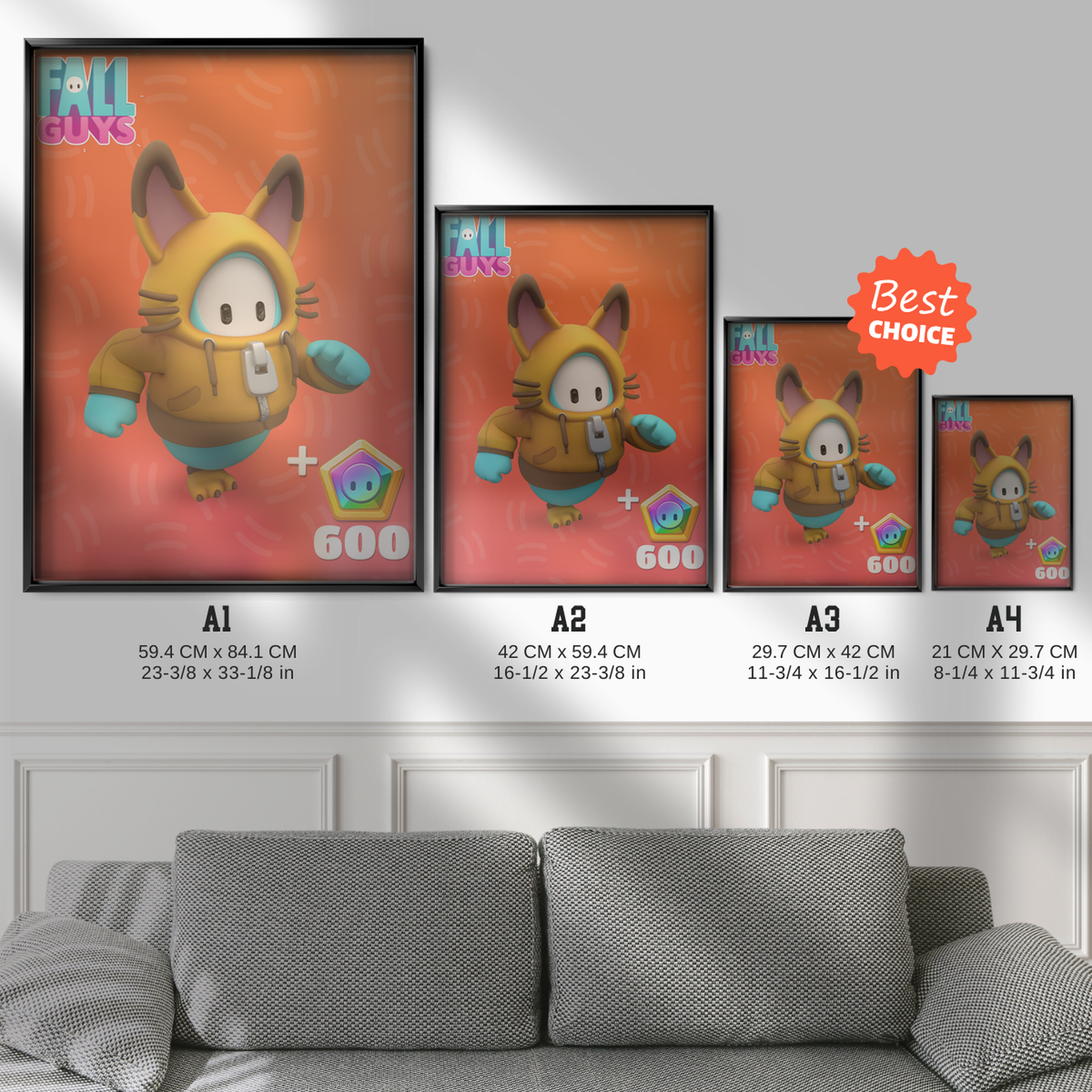 Fall Guys Plush Fox Pack (2022)